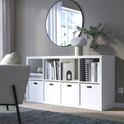 IKEA KALLAX Shelving Unit 77x147cm White