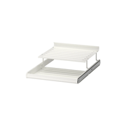 Wardrobe Pull-Out Shoe Shelf 46x56cm White (Ikea KOMPLEMENT)