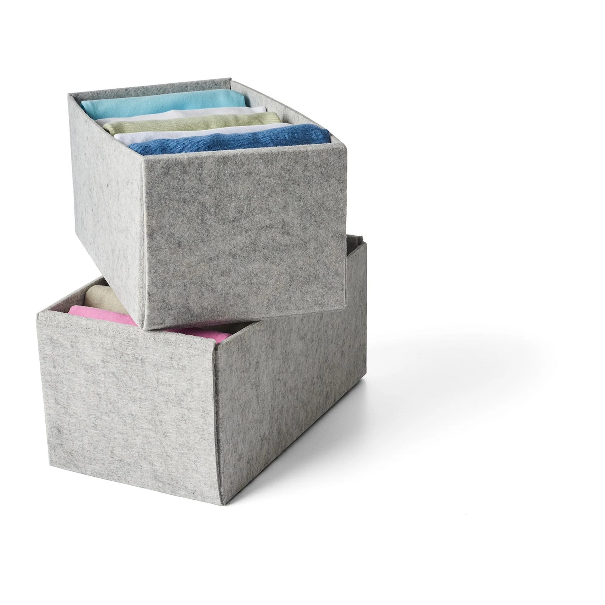 IKEA KOMPLEMENT Box 15x27x12cm Light Grey / 2 pack