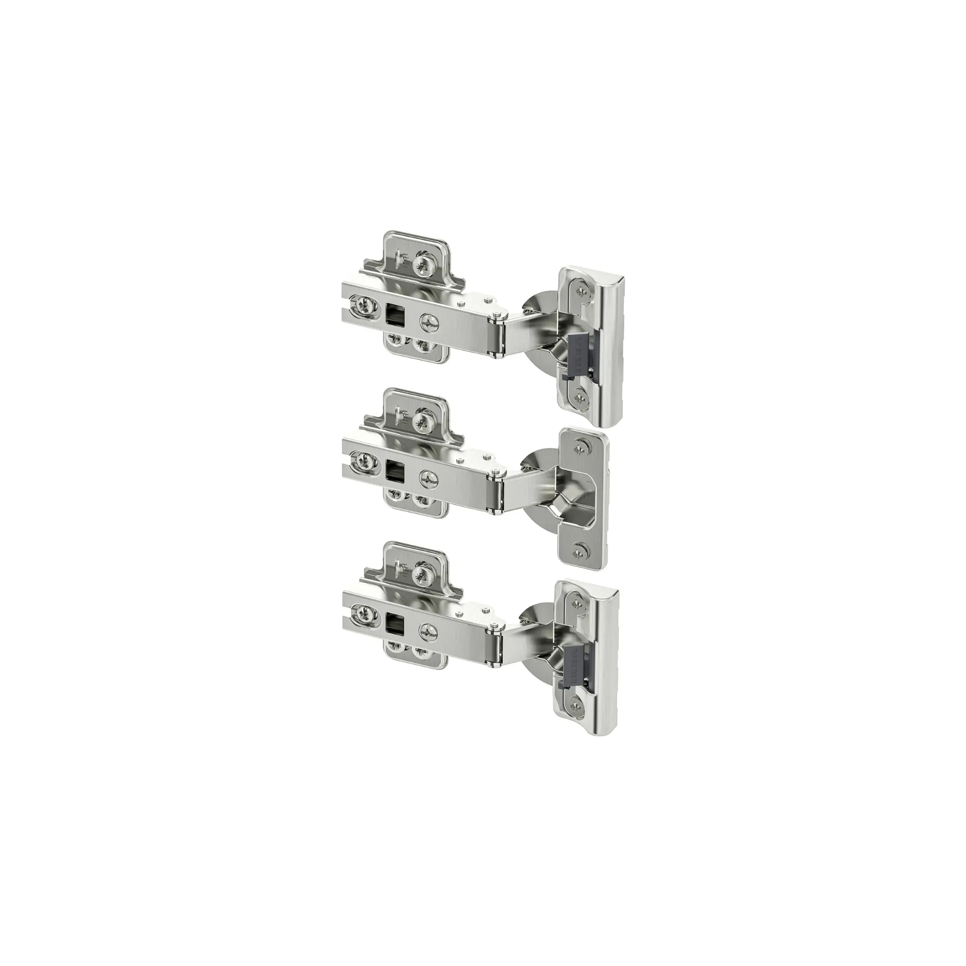 Wardrobe Soft Closing Hinge, 3 Pack (Ikea KOMPLEMENT)