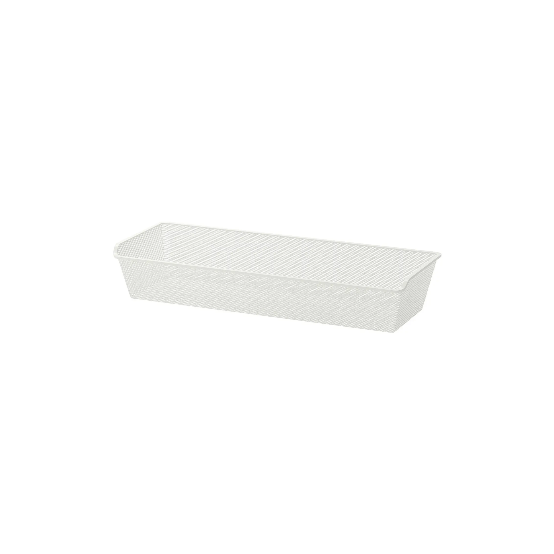 Wardrobe Mesh Basket 100x35cm White (Ikea KOMPLEMENT)