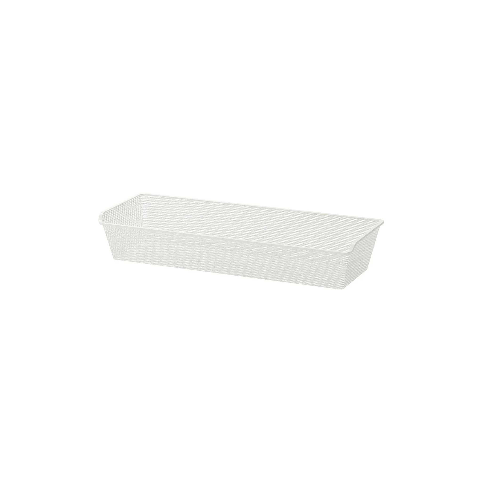 Wardrobe Mesh Basket 100x35cm White (Ikea KOMPLEMENT)