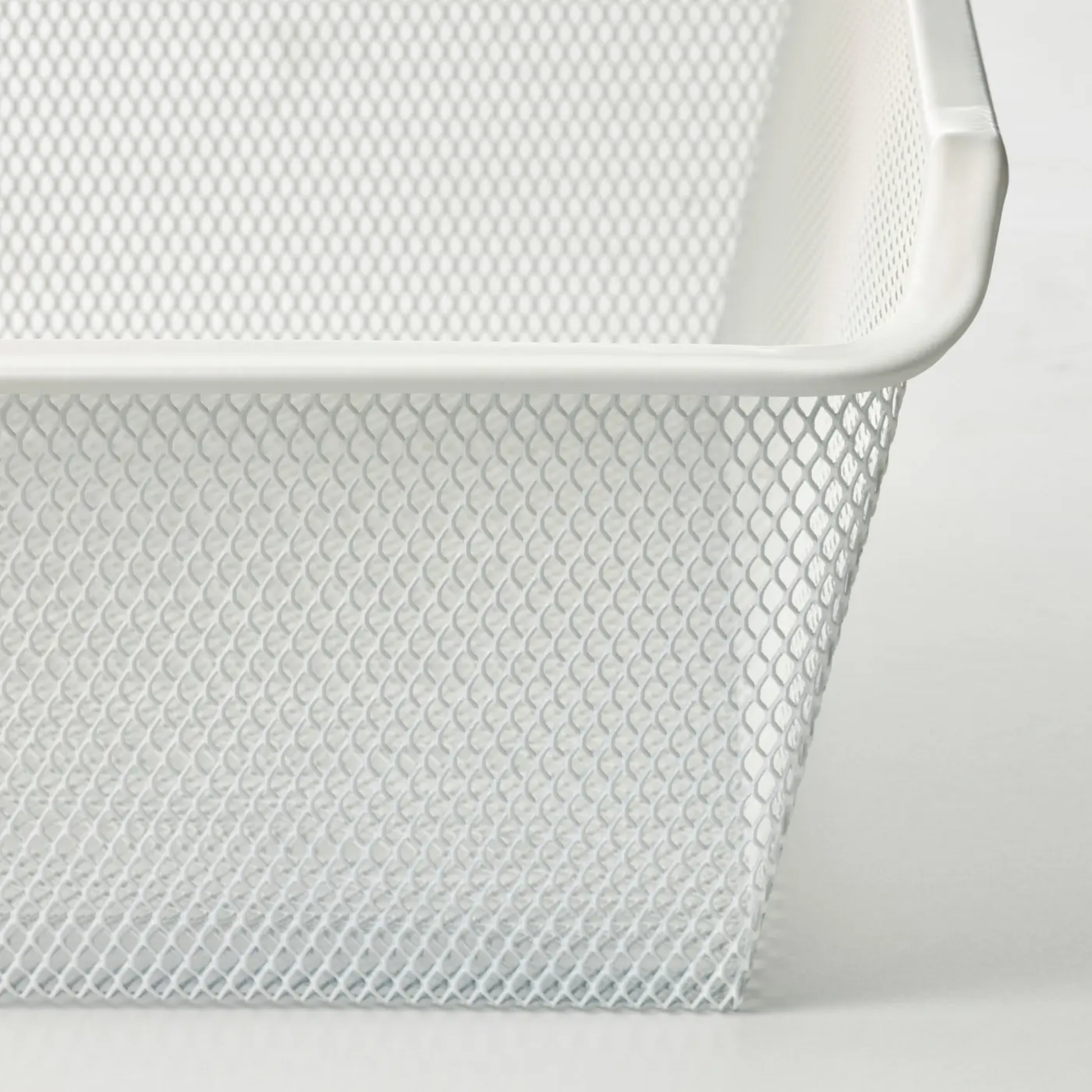 Wardrobe Mesh Basket 100x35cm White (Ikea KOMPLEMENT)