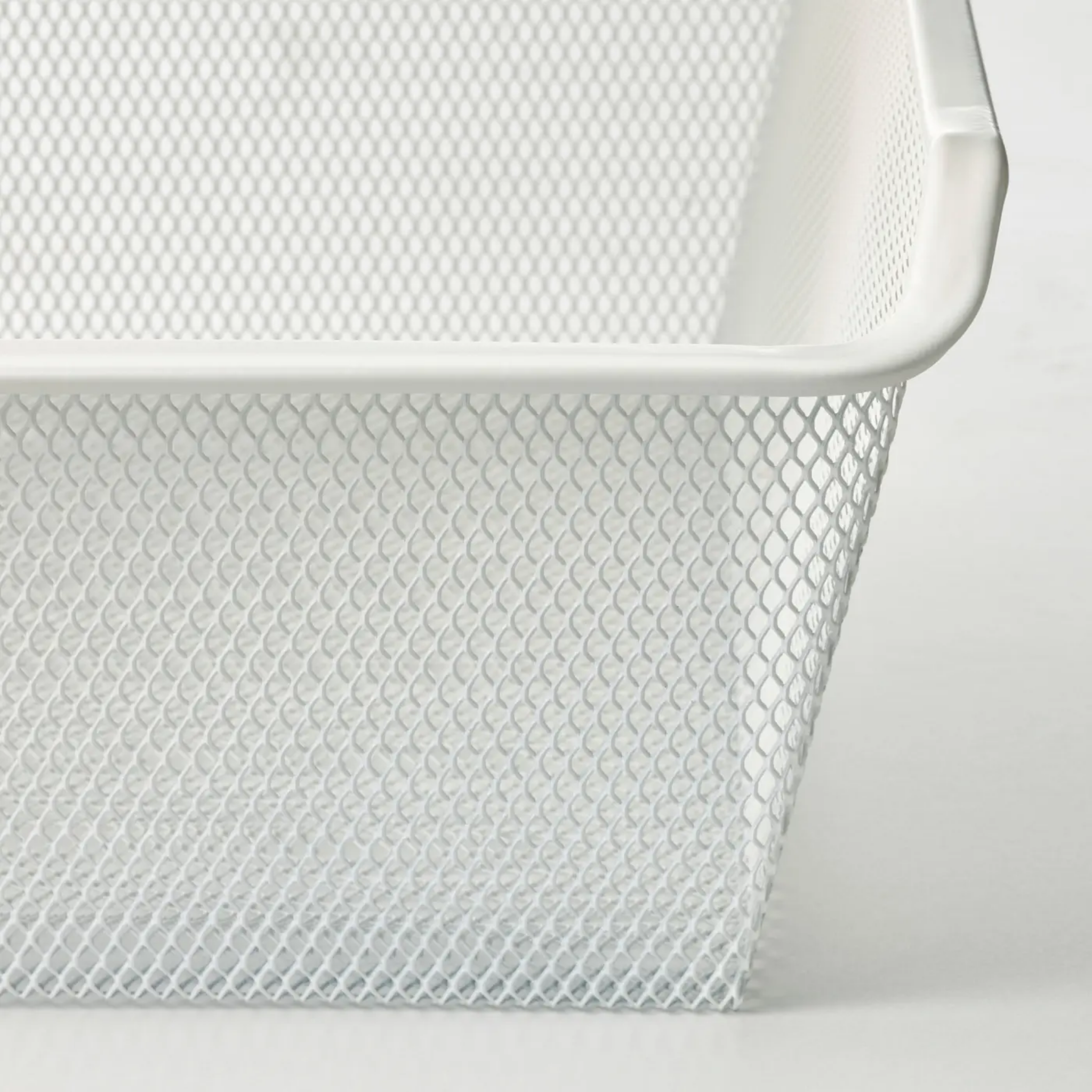 Wardrobe Mesh Basket 100x35cm White (Ikea KOMPLEMENT)