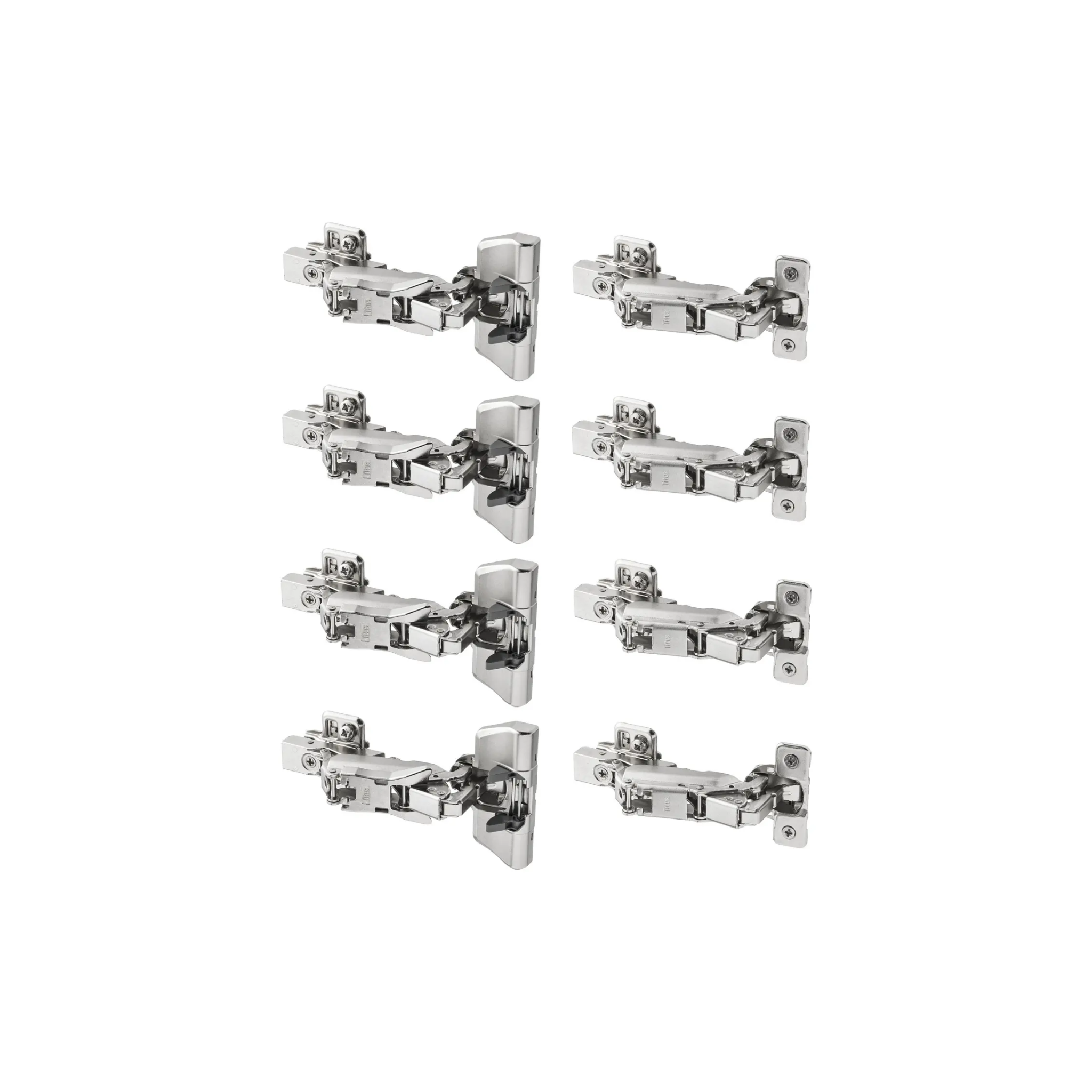 Wardrobe Soft Closing Hinge, 8 Pack (Ikea KOMPLEMENT)