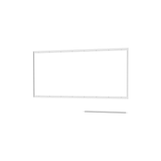 Rail For Wall Panel 120cm Aluminium (Ikea LYSEKIL)