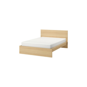 Super King Bed Frame, Natural Wood (Ikea MALM)