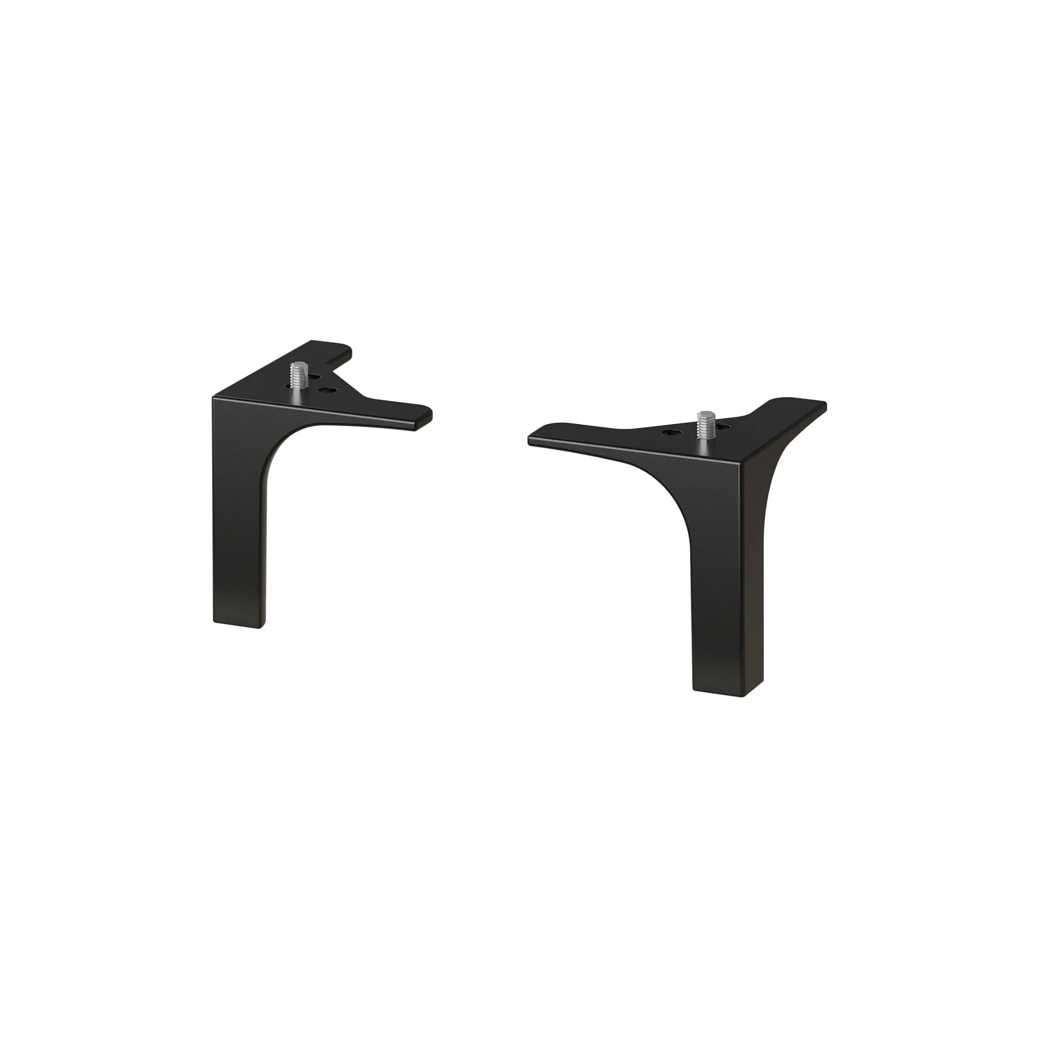 Leg, Black / 2 Pieces (Ikea NANNARP)