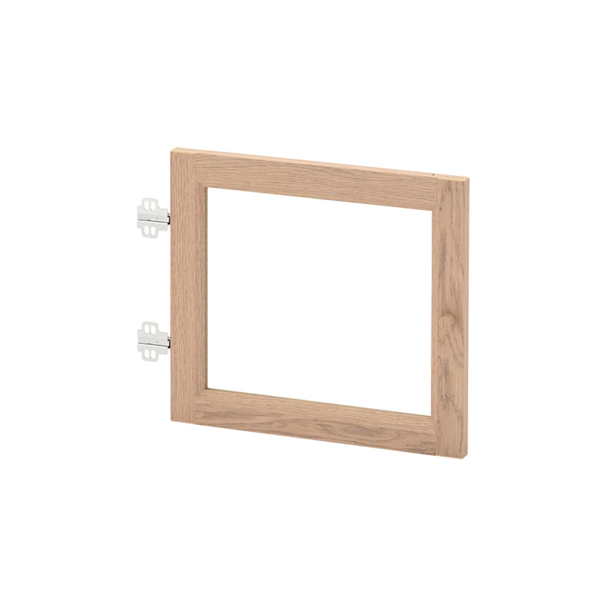 Bookcase Glass Door, 40x35cm, Natural Wood (Ikea OXBERG)
