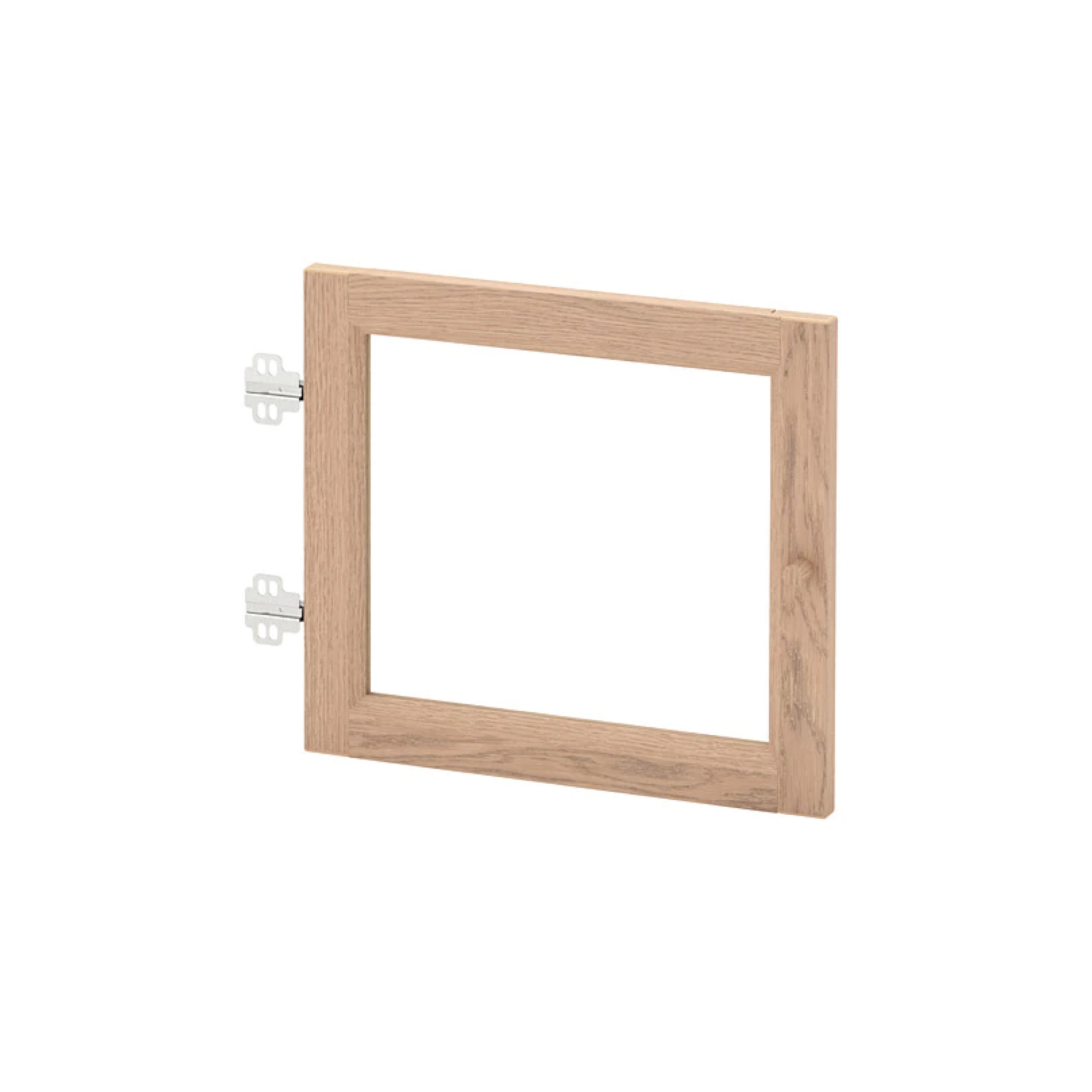 Bookcase Glass Door, 40x35cm, Natural Wood (Ikea OXBERG)
