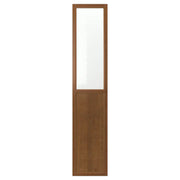 IKEA OXBERG Panel/Glass Door, 40x192cm, Brown