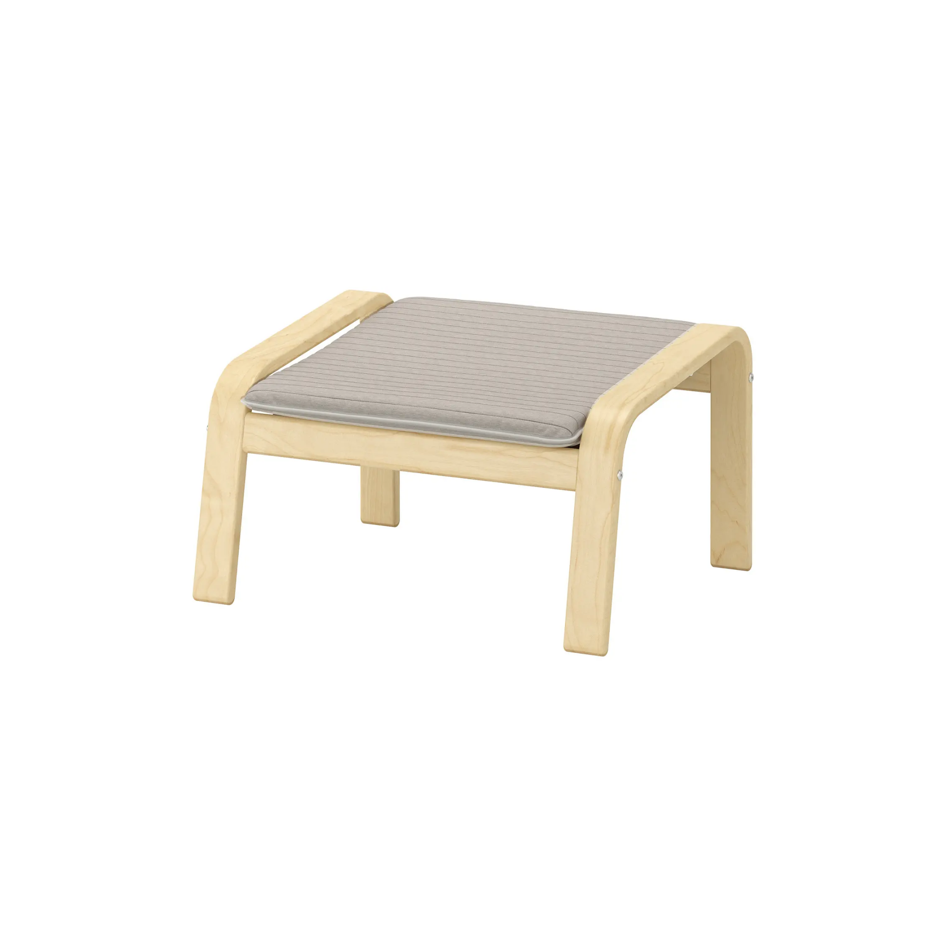 Footstool Cushion, Knisa Light Beige (Ikea POANG)