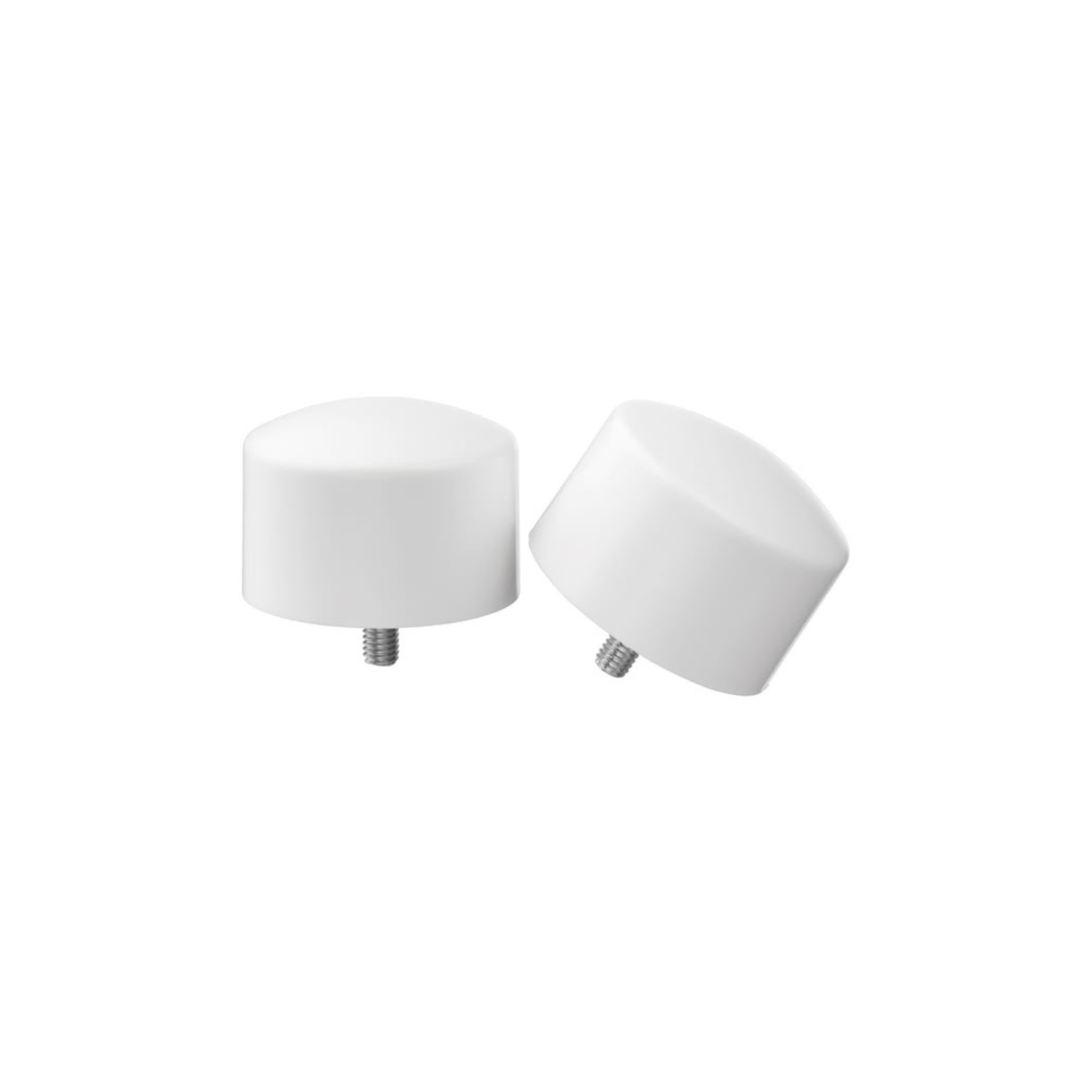 Finials, 1 Pair, White (Ikea RAFFIG)