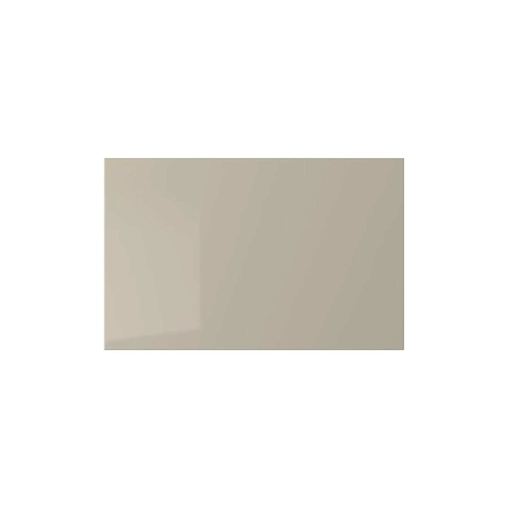 Door/Drawer Front, 60x38 cm, High-Gloss Beige (Ikea SELSVIKEN)