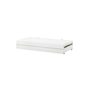 Underbed With Storage 90x200cm White (Ikea SLAKT)