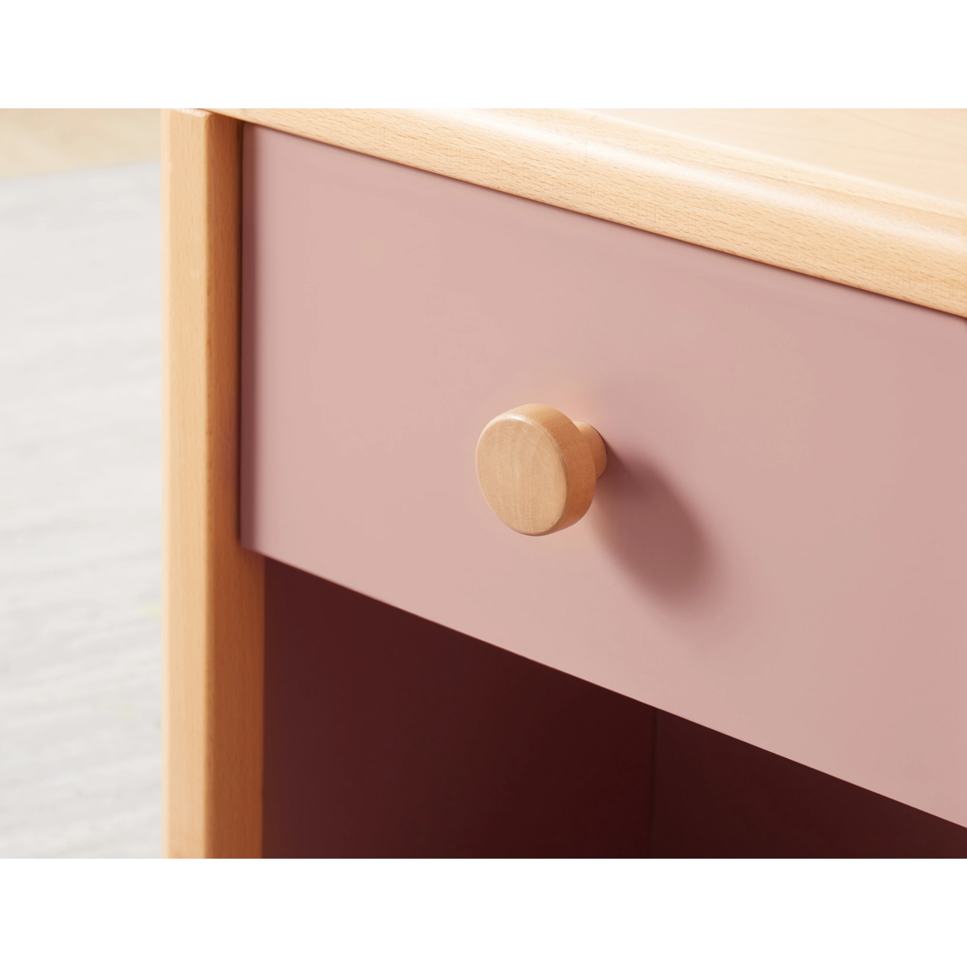 Boori Avalon Kids Bedside Table, Cherry