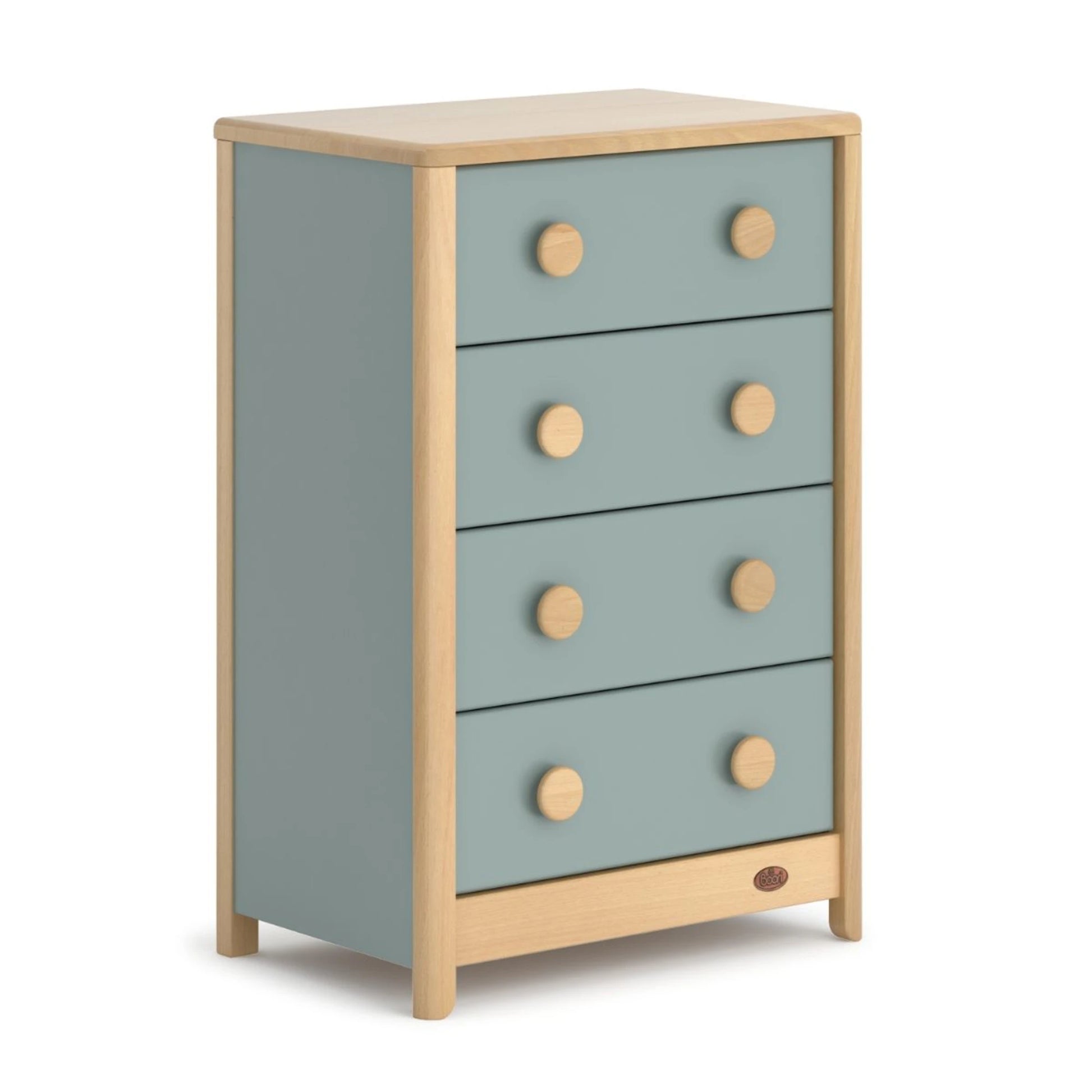 Boori Byron Kids 4 Drawer Chest, Blueberry
