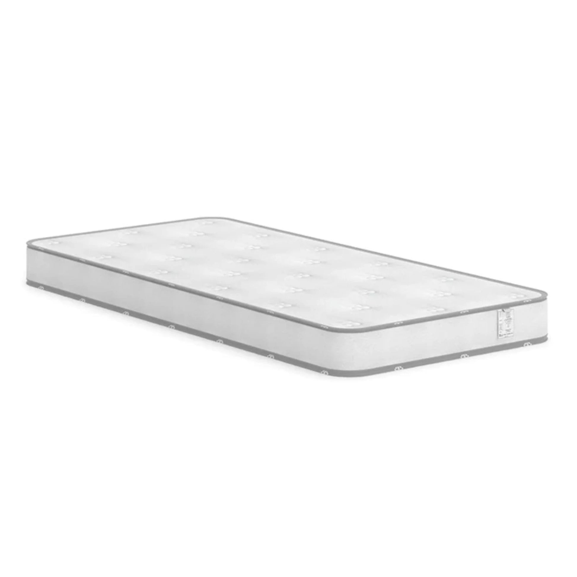 Boori Natty Pocket Spring Cot Mattress, White