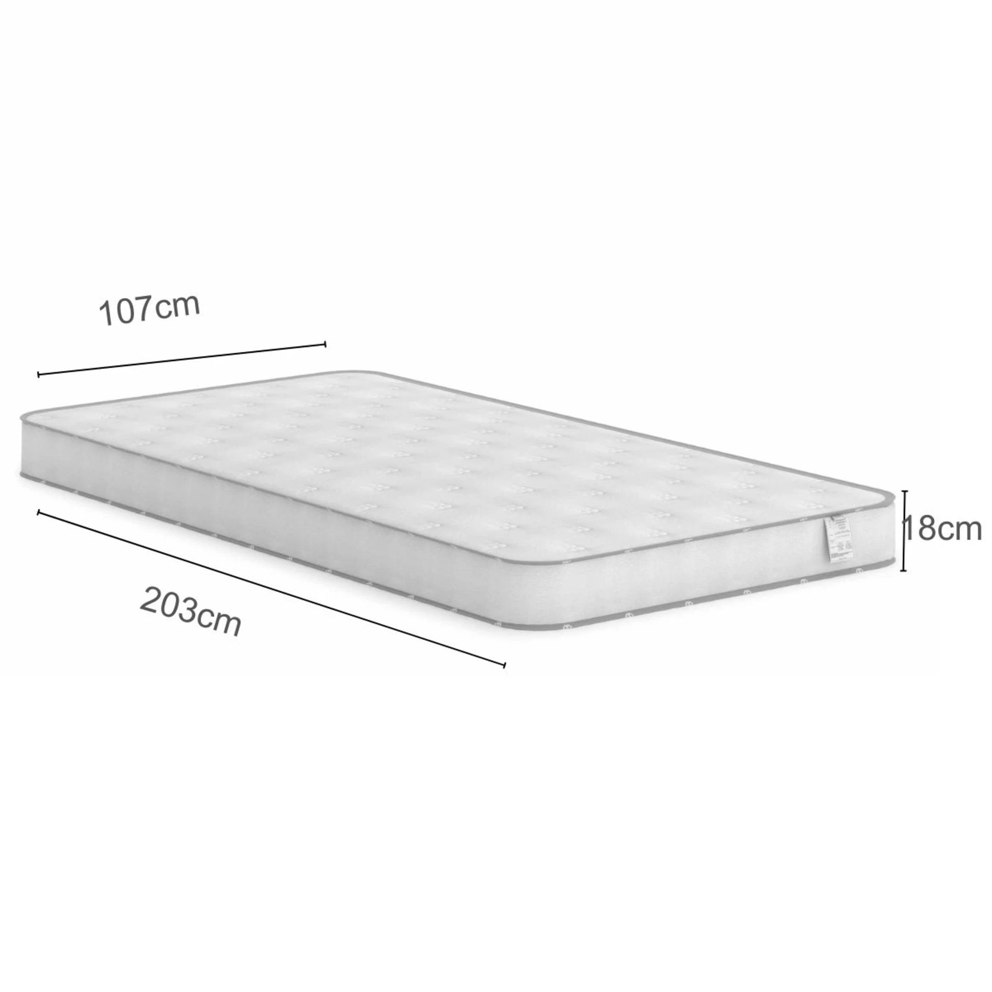 Boori Natty Pocket Spring Mattress - NZ King Single