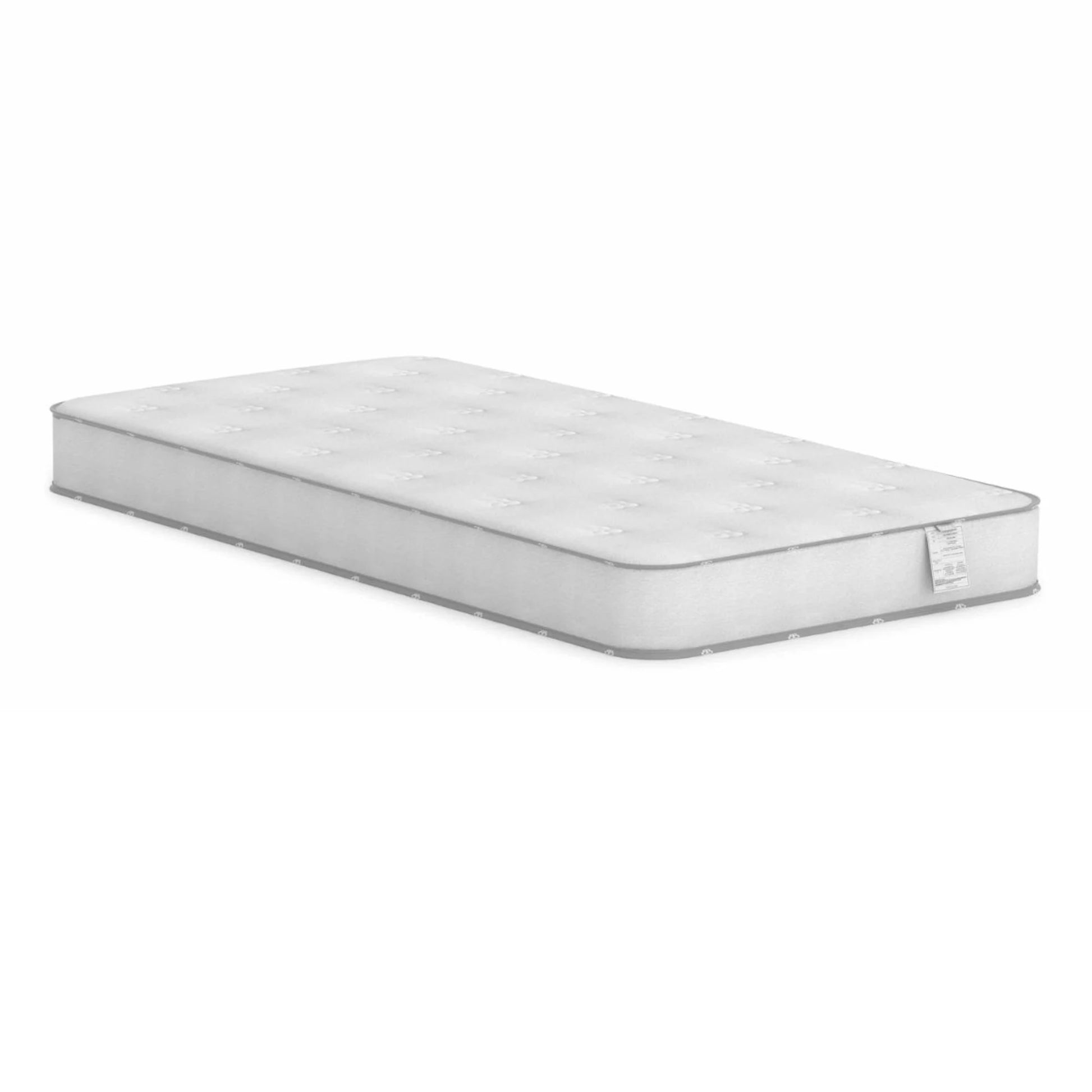 Boori Natty Pocket Spring Cot Mattress, White