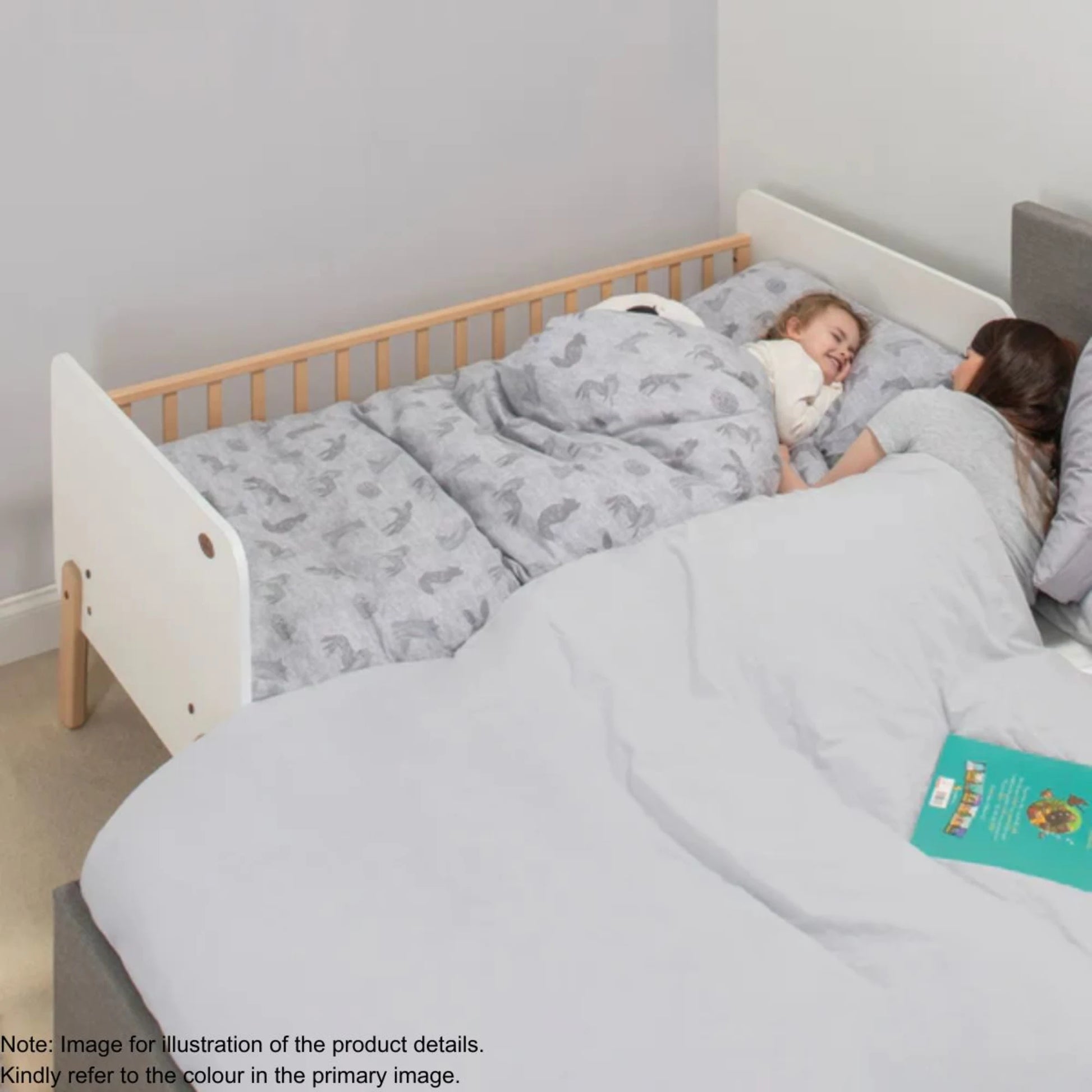 Boori Natty Kids Bedside Bed, Blueberry