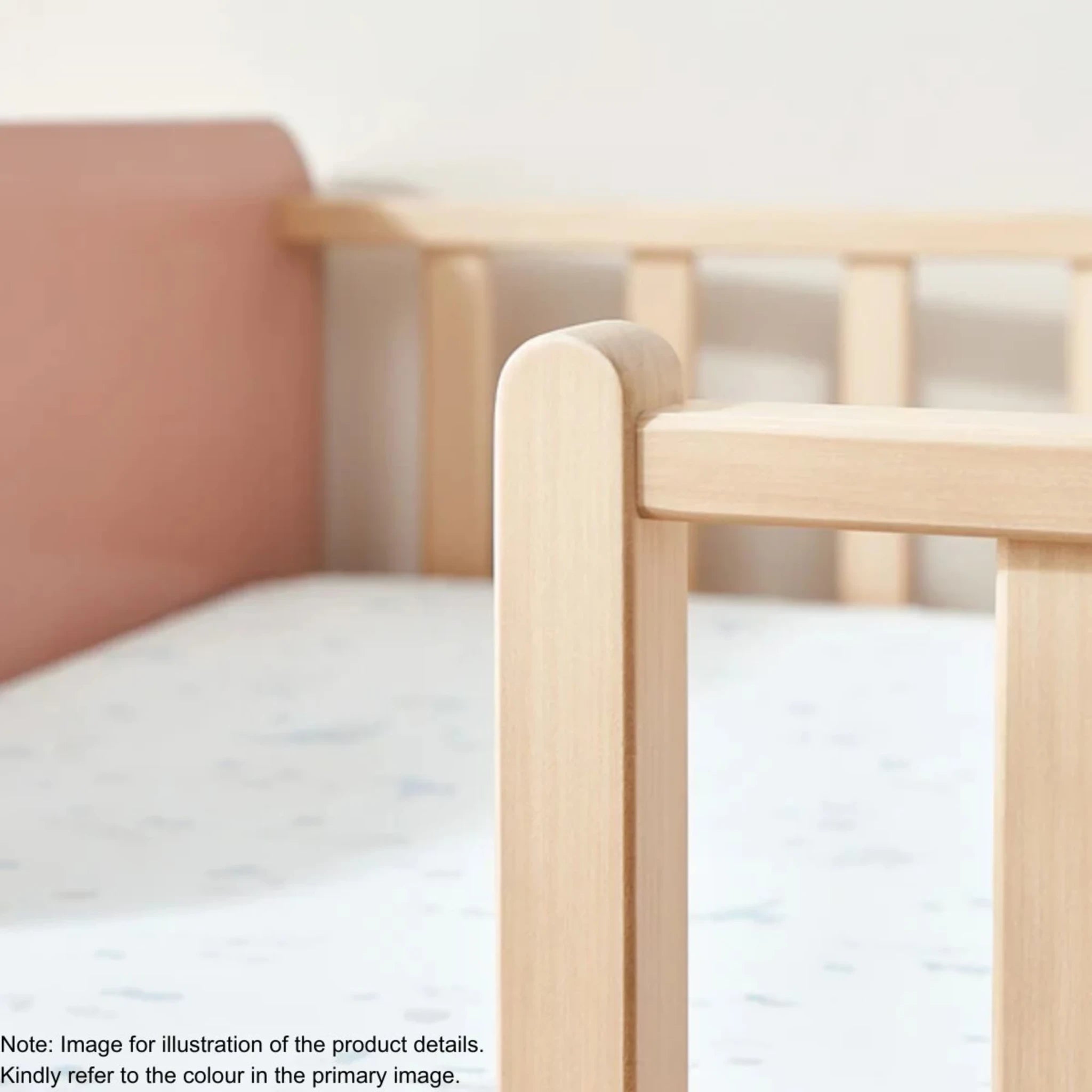 Boori Natty Kids Bedside Bed, Blueberry