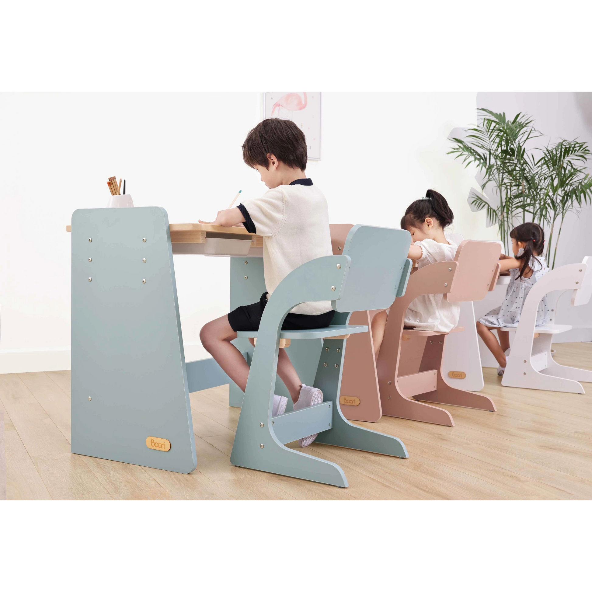 Boori Natty Kids Desk, Blueberry