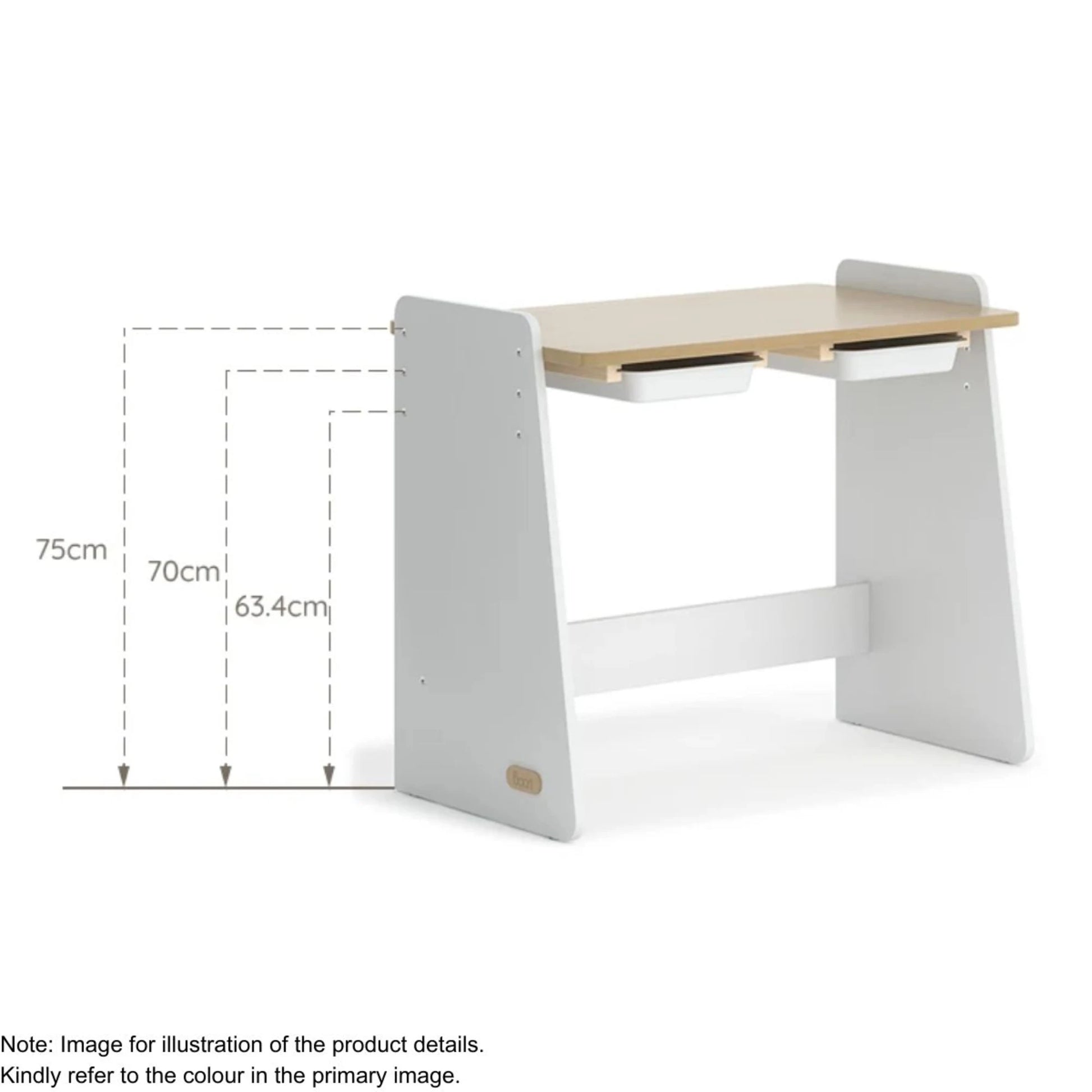 Boori Natty Kids Desk, Blueberry