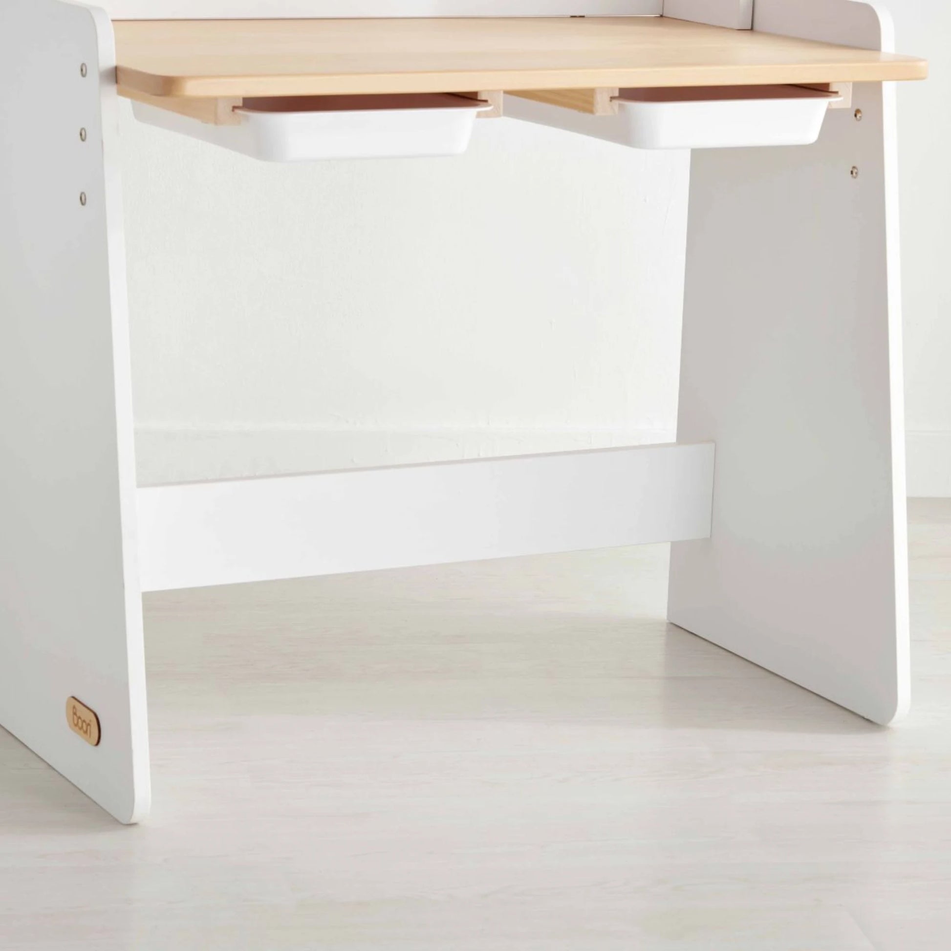 Boori Natty Kids Desk, Barley White