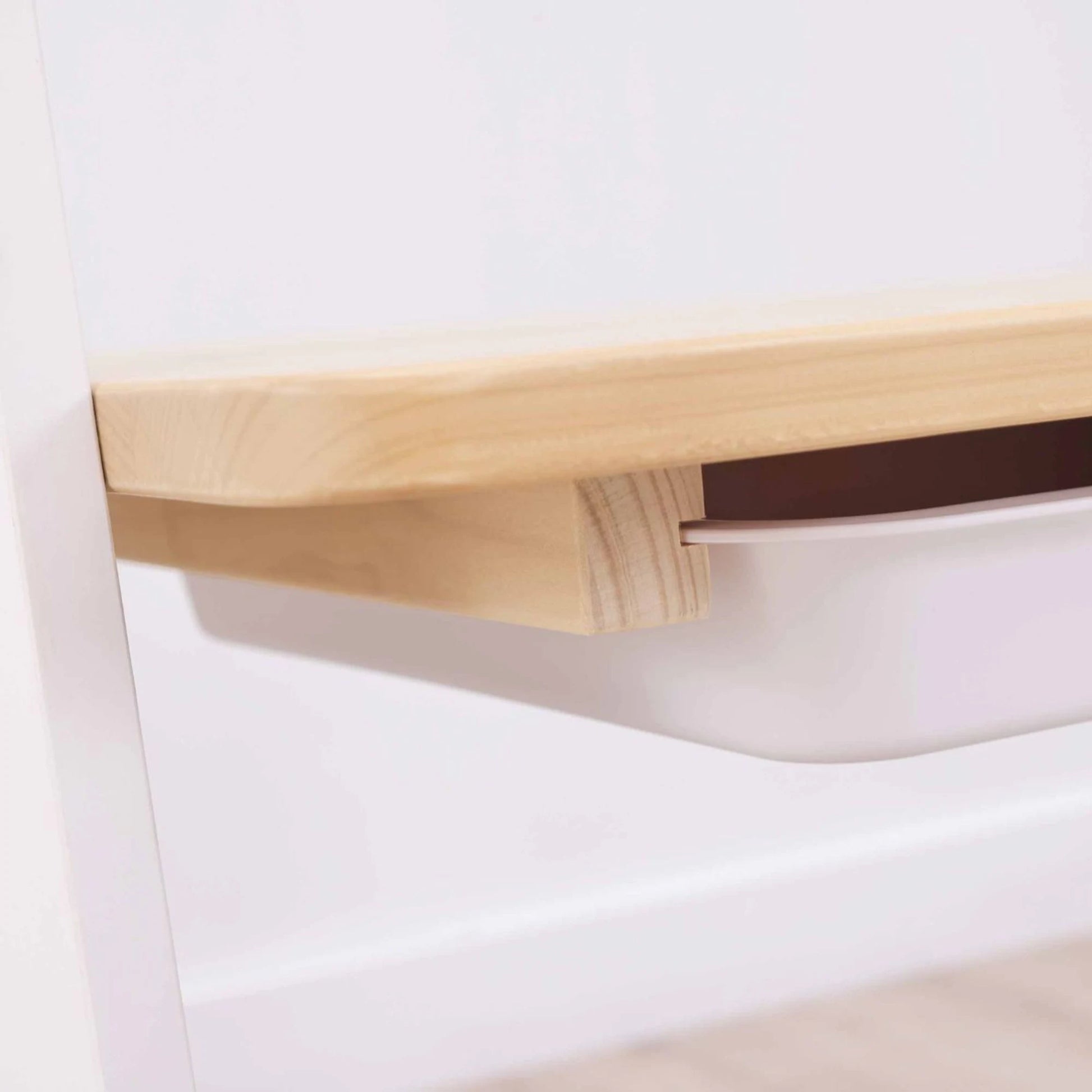 Boori Natty Kids Desk, Barley White