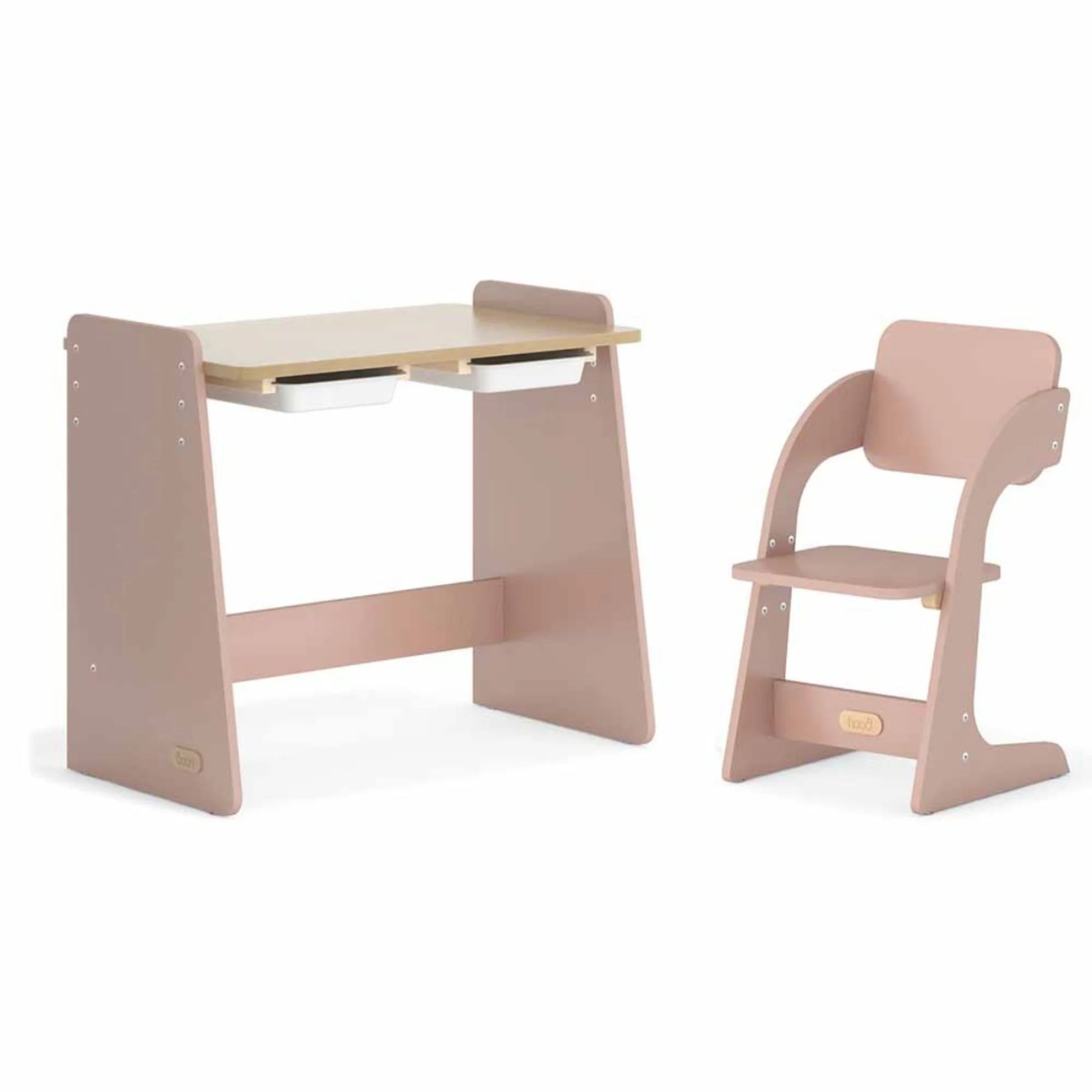 Boori Natty Kids Desk with Study Chair, Cherry