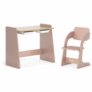 Boori Natty Kids Desk with Study Chair, Cherry