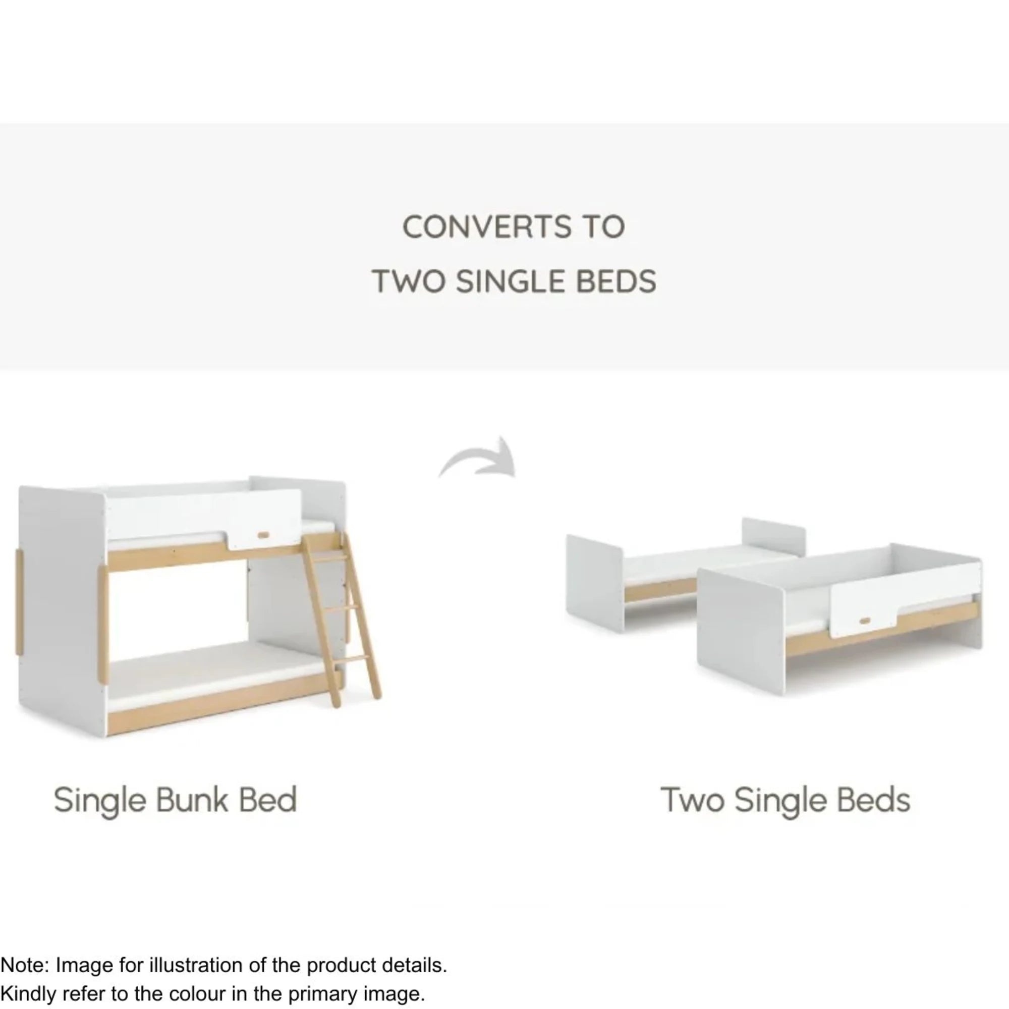 Boori Neat Kid NZ Single Bunk Bed