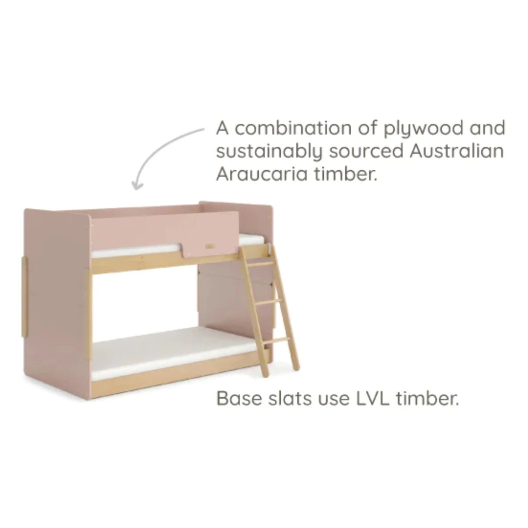 Boori Neat Kid NZ Single Bunk Bed
