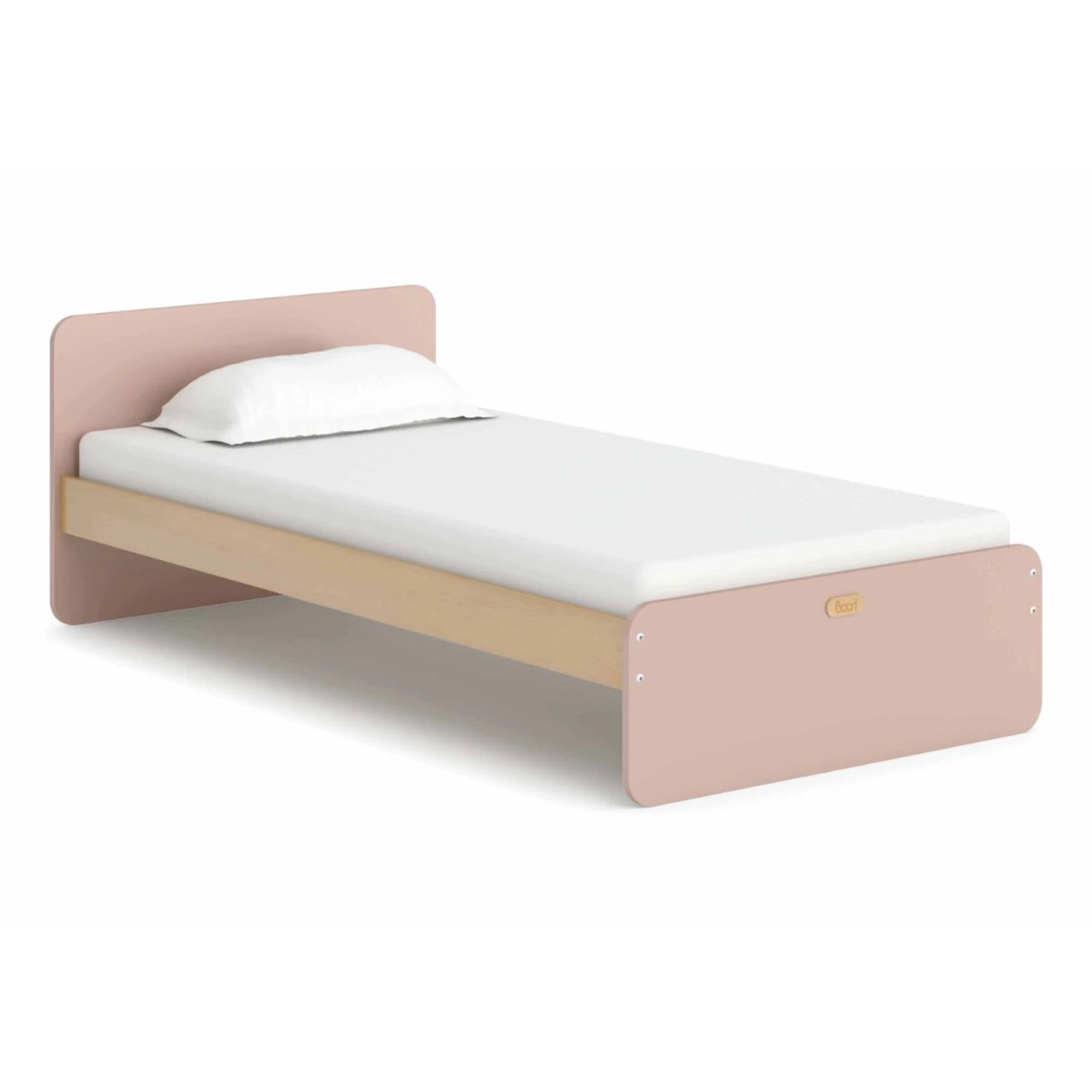 Boori Neat Kids NZ Single Bed with Spring Mattress, Cherry