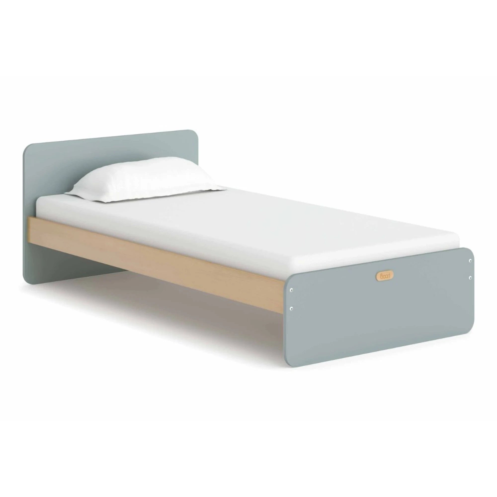 Boori Neat Kids NZ Single Bed with Spring Mattress, Blueberry
