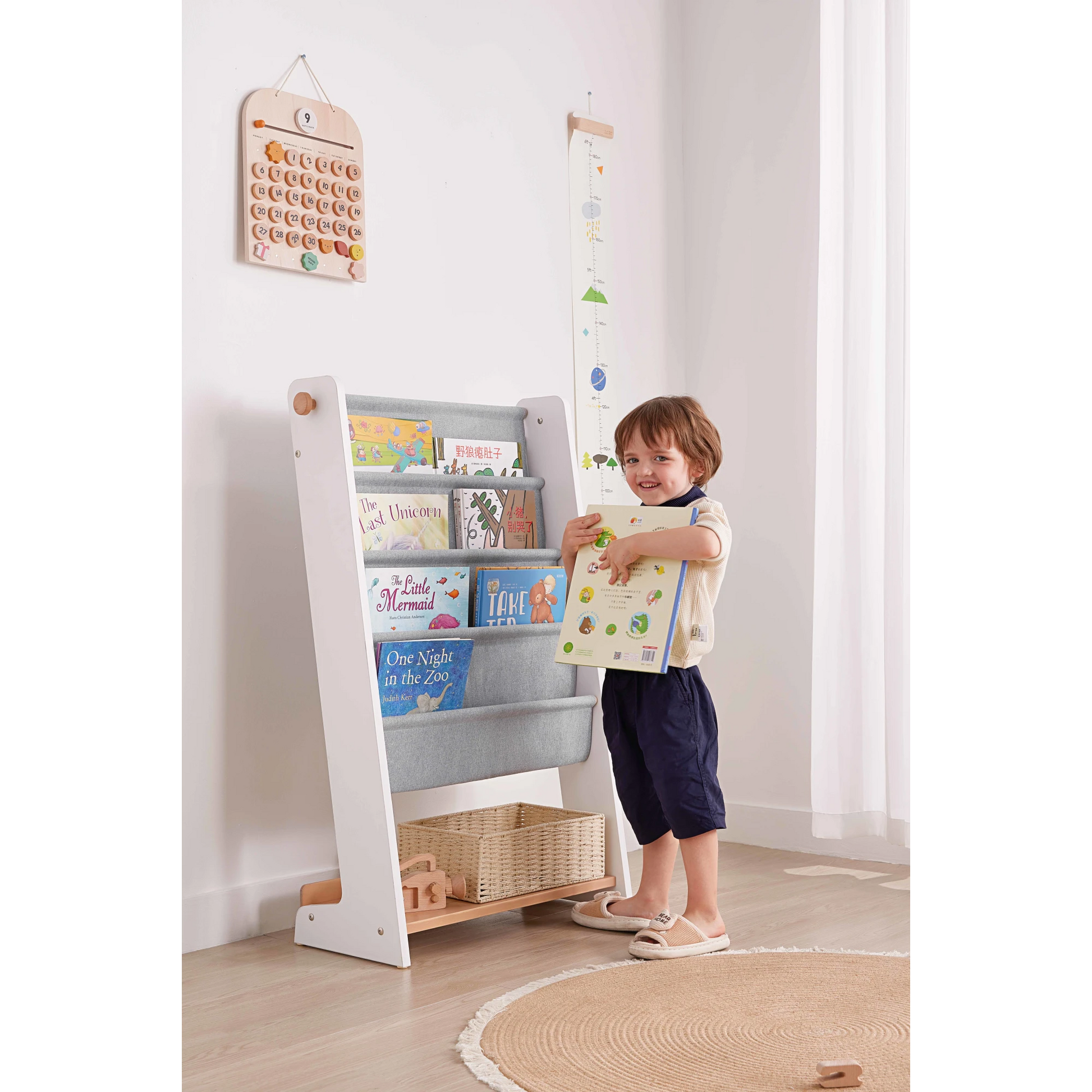 Boori Oslo Kids Bookrack, Barley