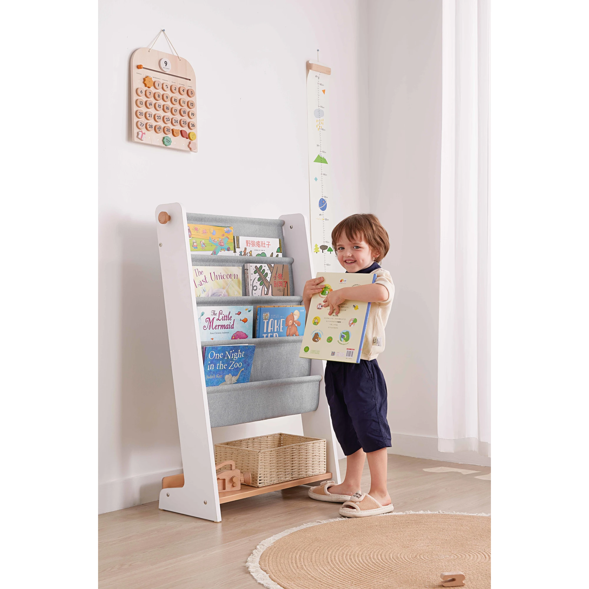 Boori Oslo Kids Bookrack, Barley