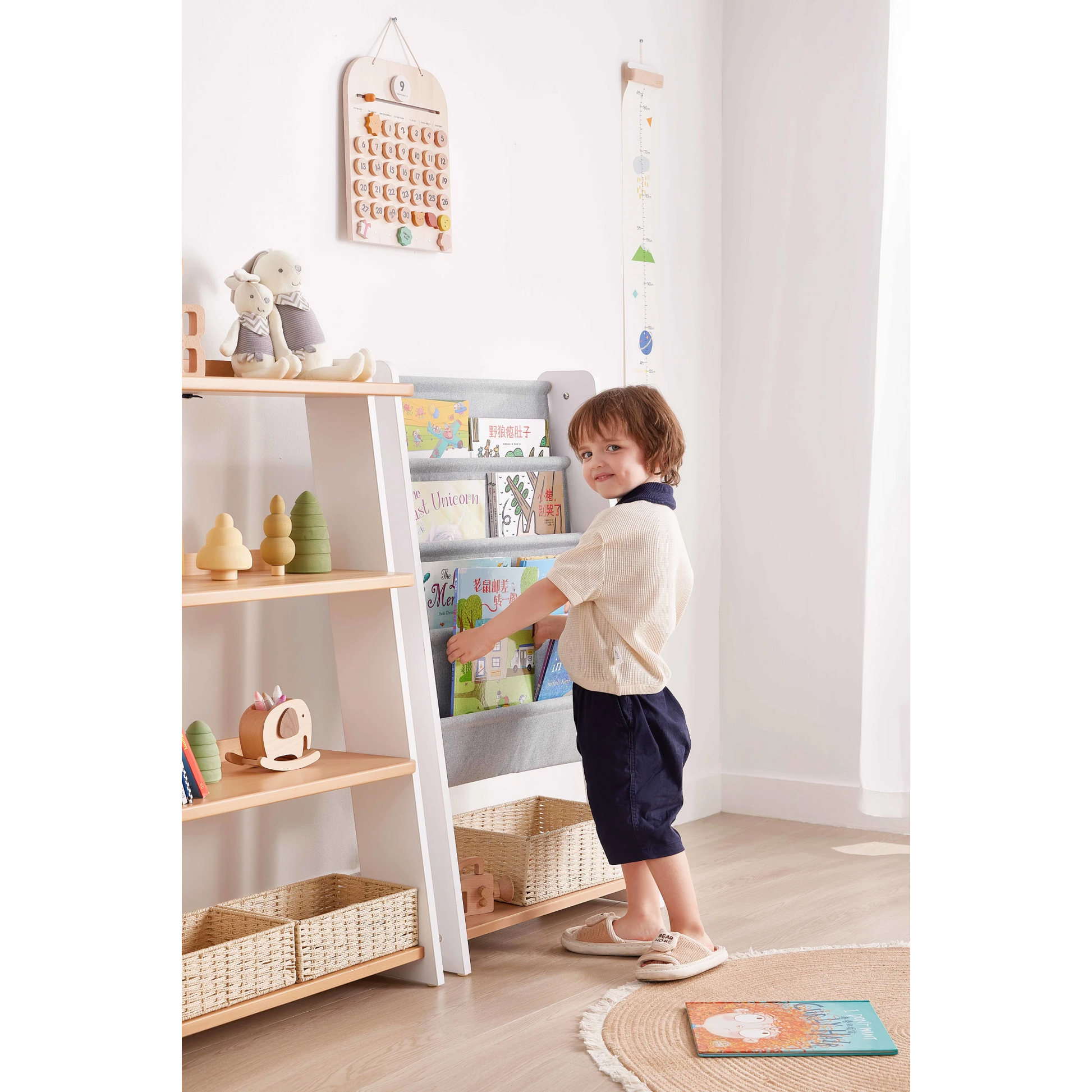 Boori Oslo Kids Bookrack, Barley