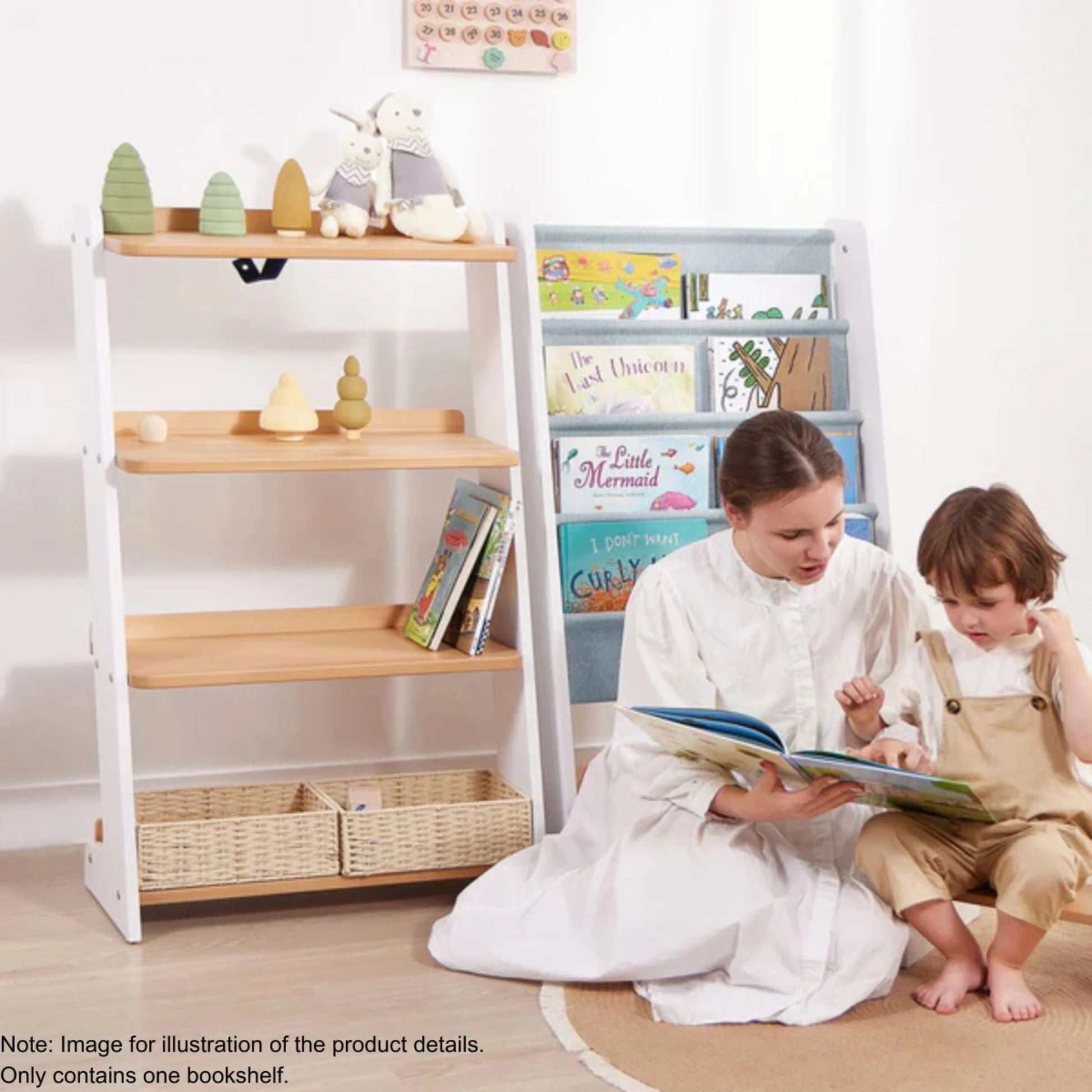 Boori Oslo Kids Bookshelf, Barley