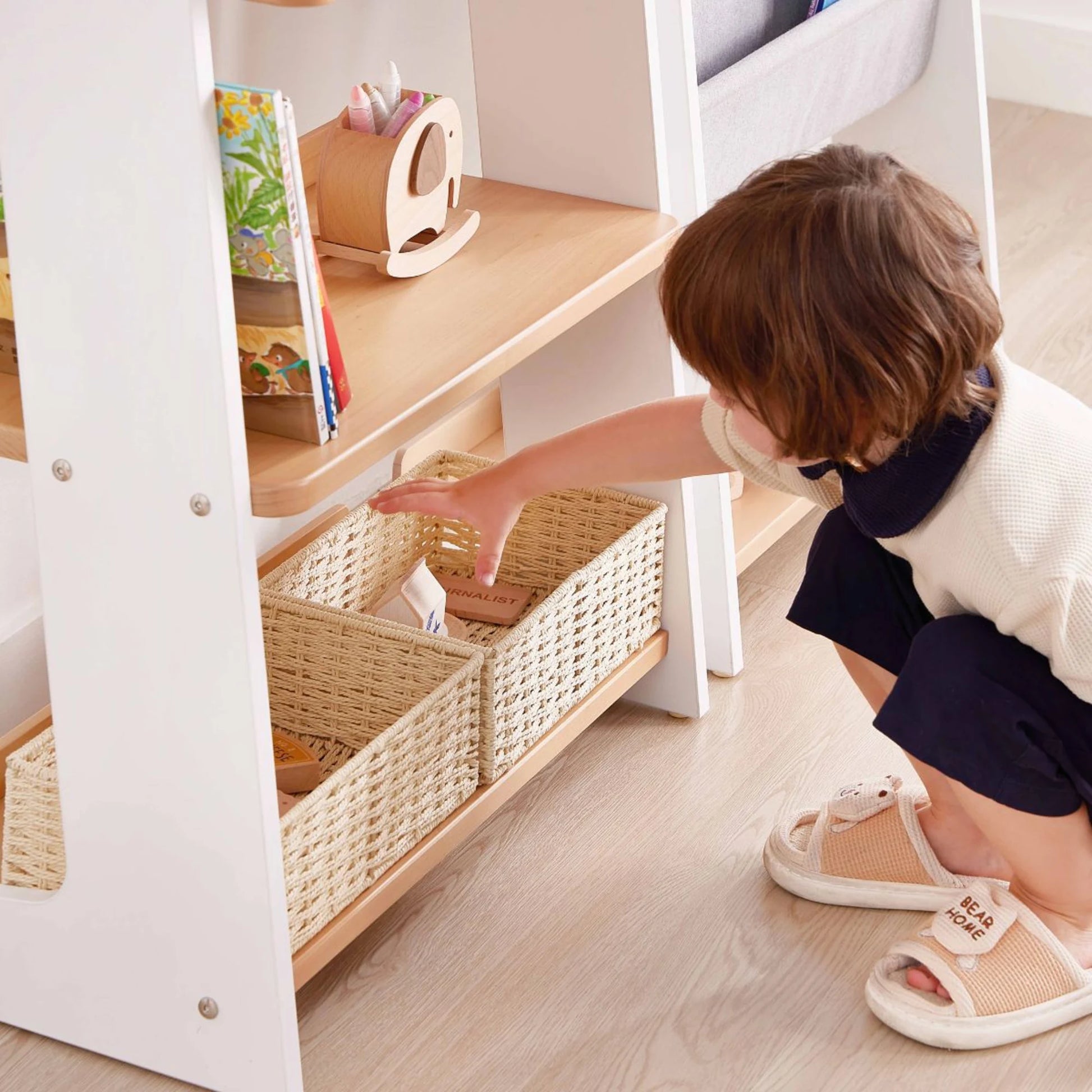Boori Oslo Kids Bookshelf, Barley