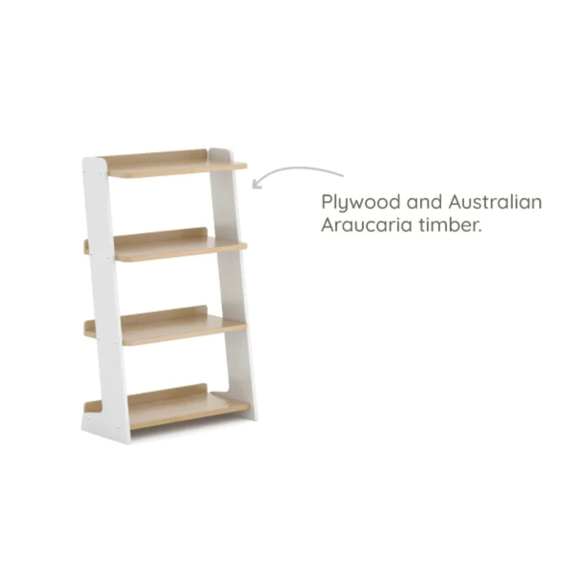 Boori Oslo Kids Bookshelf, Barley