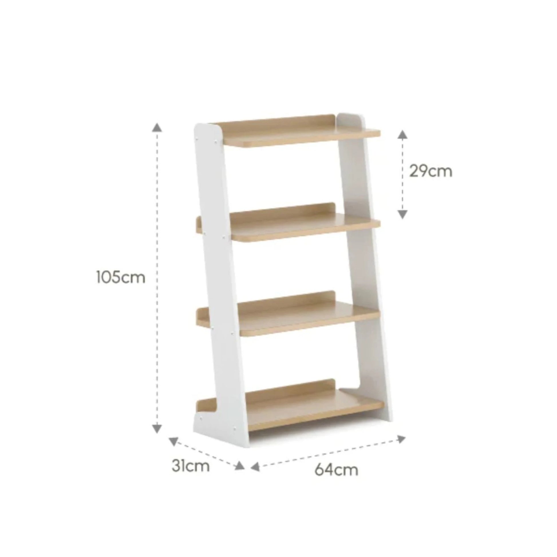 Boori Oslo Kids Bookshelf, Barley