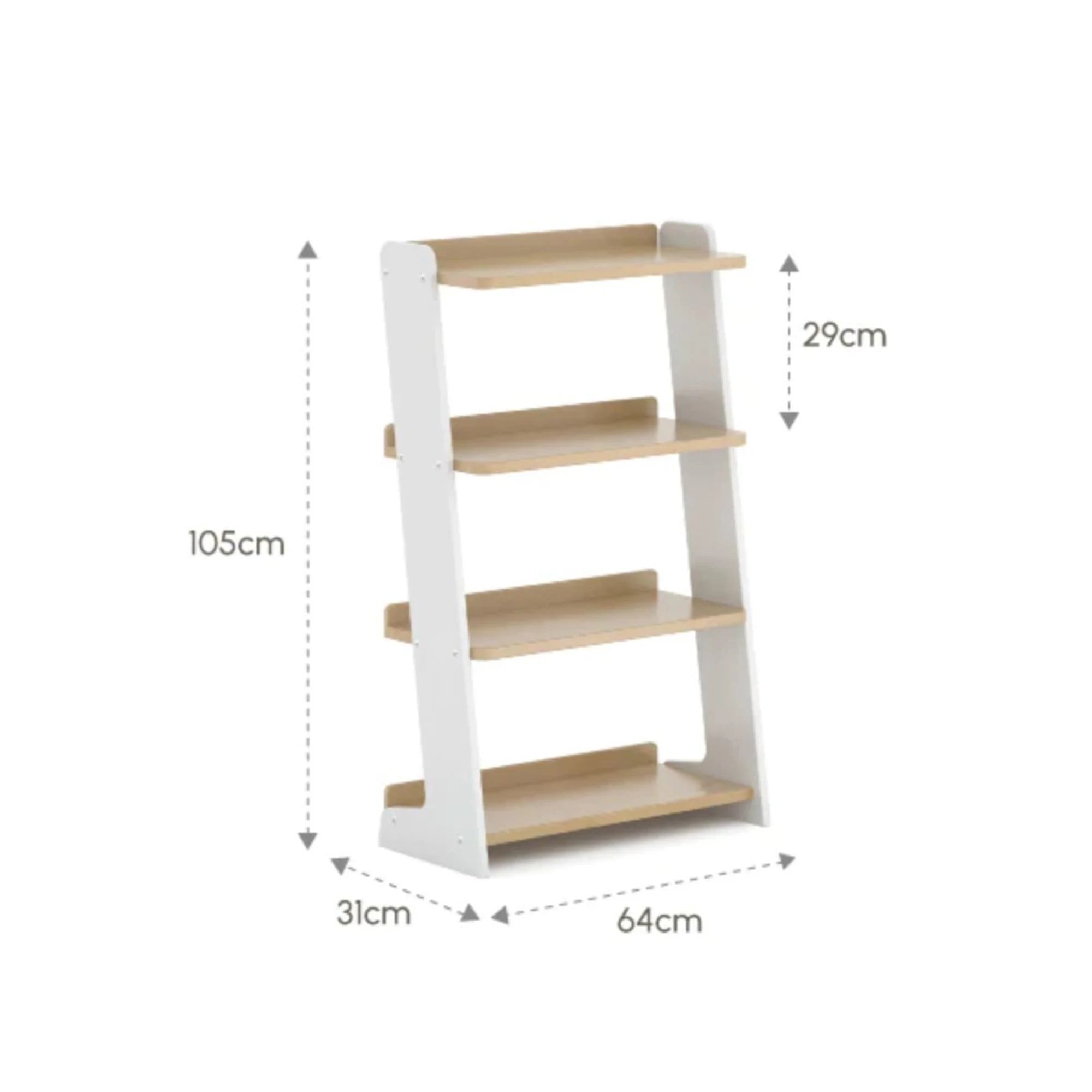 Boori Oslo Kids Bookshelf, Barley