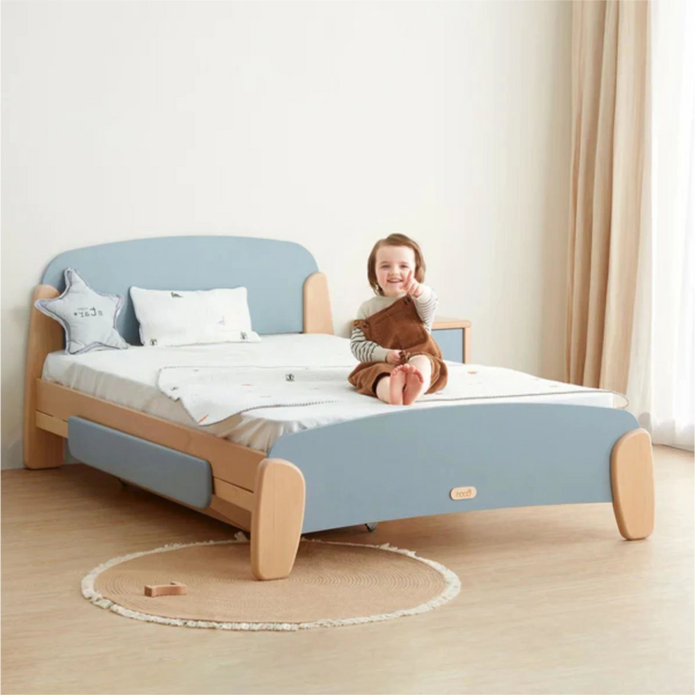 Boori Sunshine Kids NZ King Single Bed Frame, Blueberry
