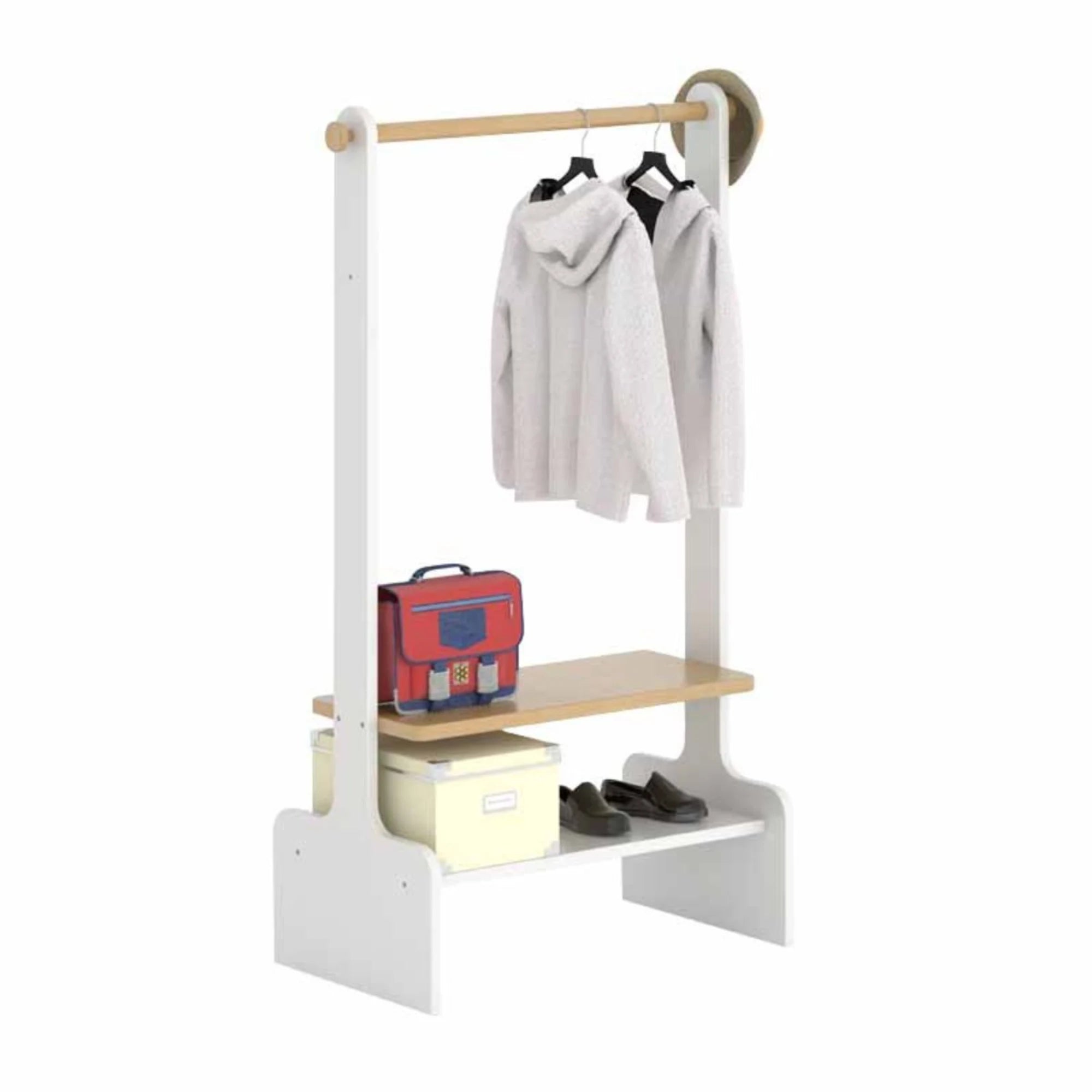 Boori Tidy Kids Clothing Rack, Barley