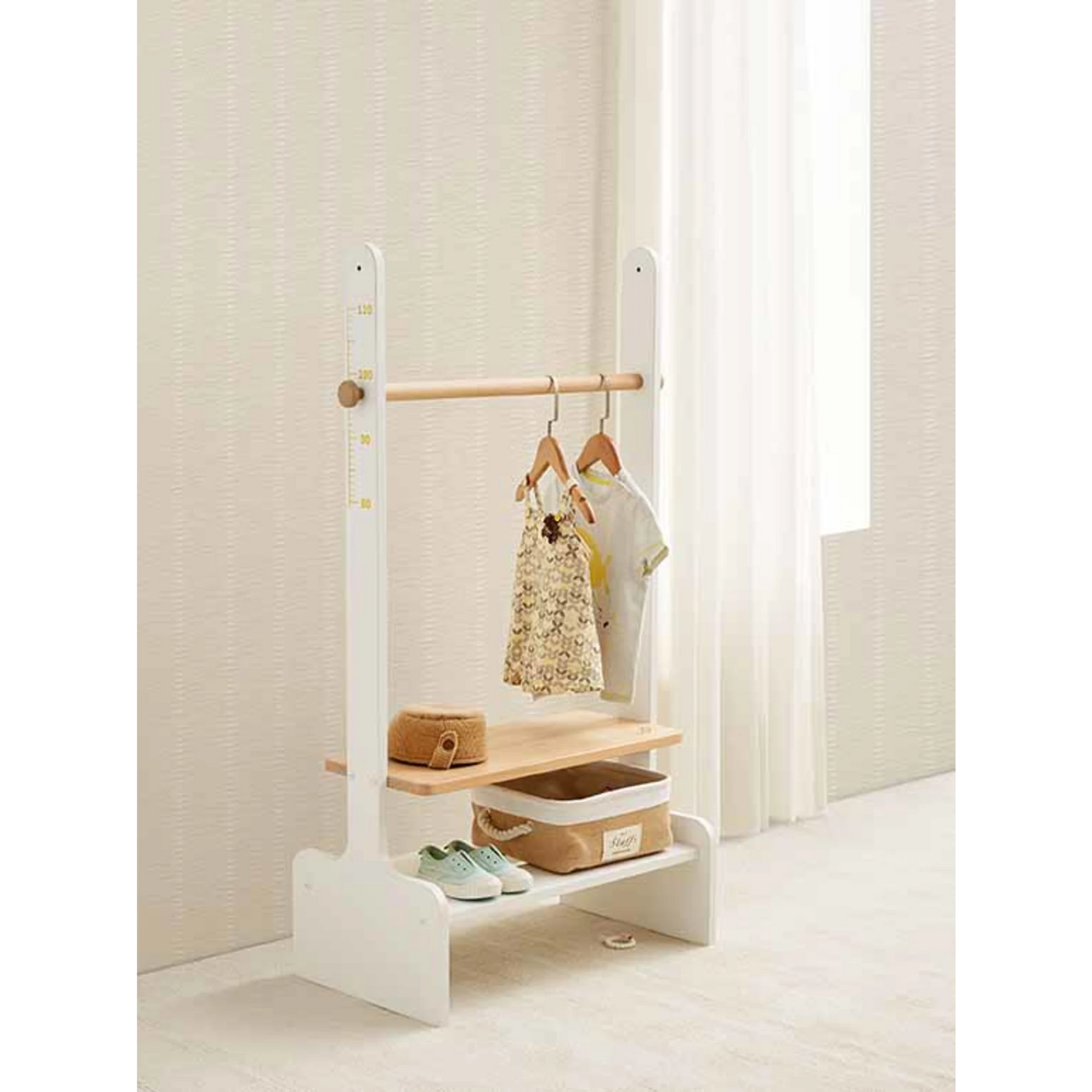 Boori Tidy Kids Clothing Rack, Barley