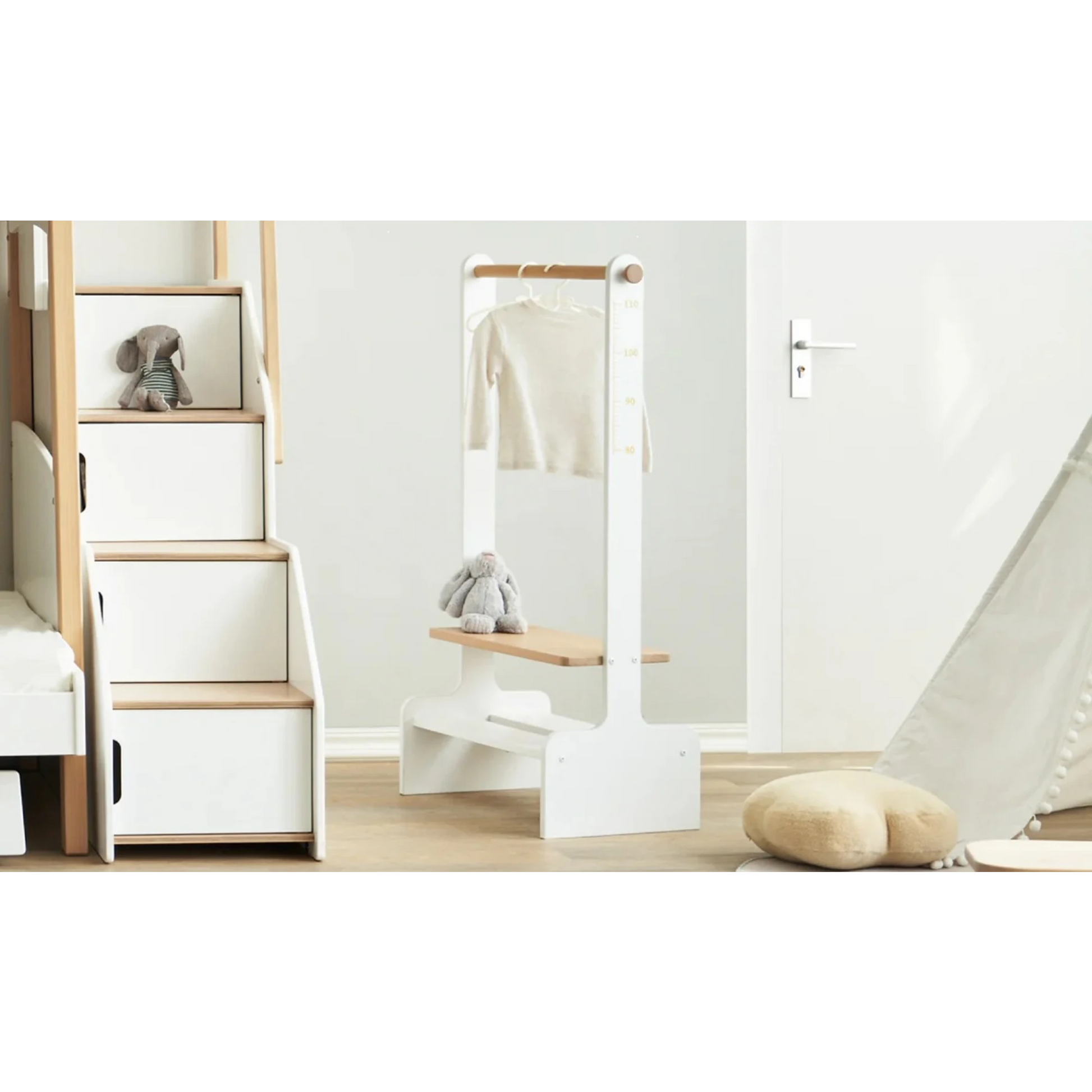 Boori Tidy Kids Clothing Rack, Barley