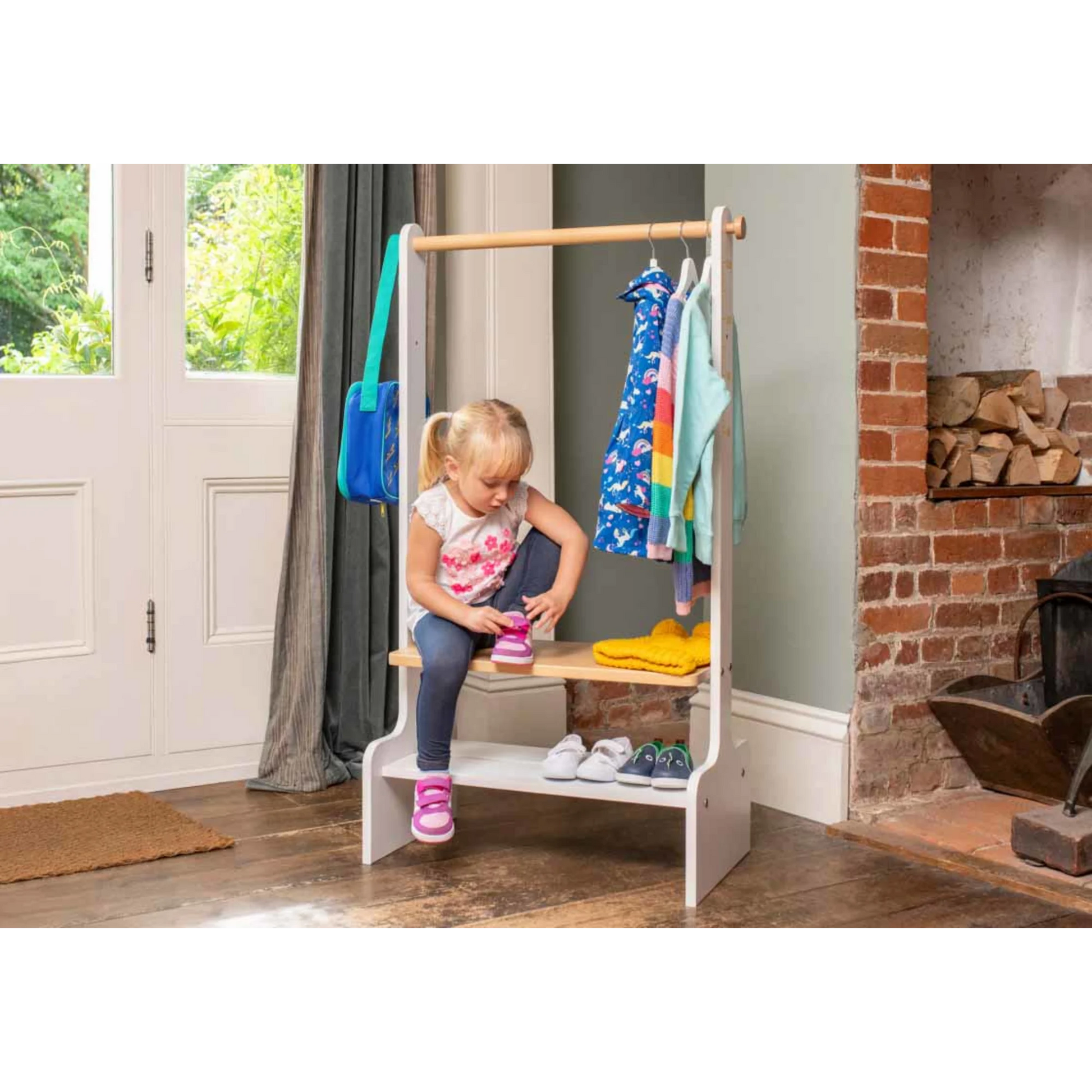 Boori Tidy Kids Clothing Rack, Barley