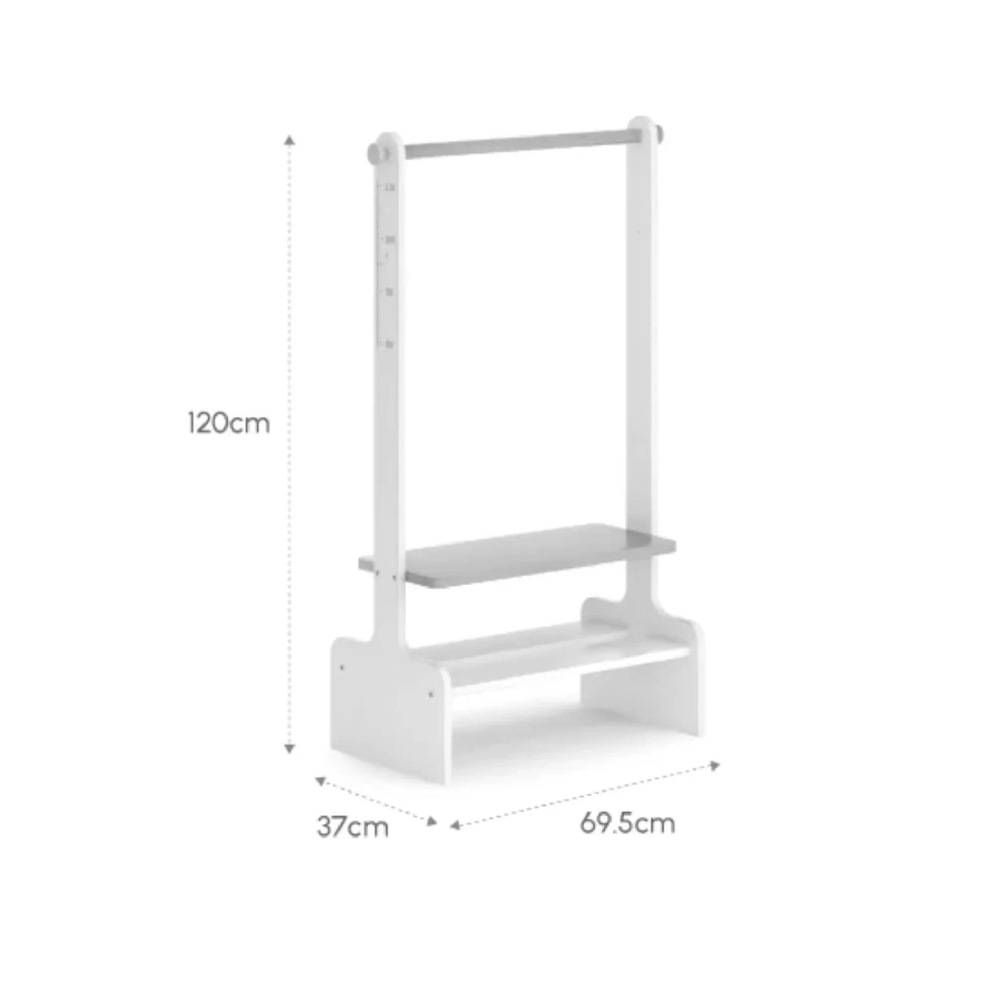 Boori Tidy Kids Clothing Rack, Blueberry